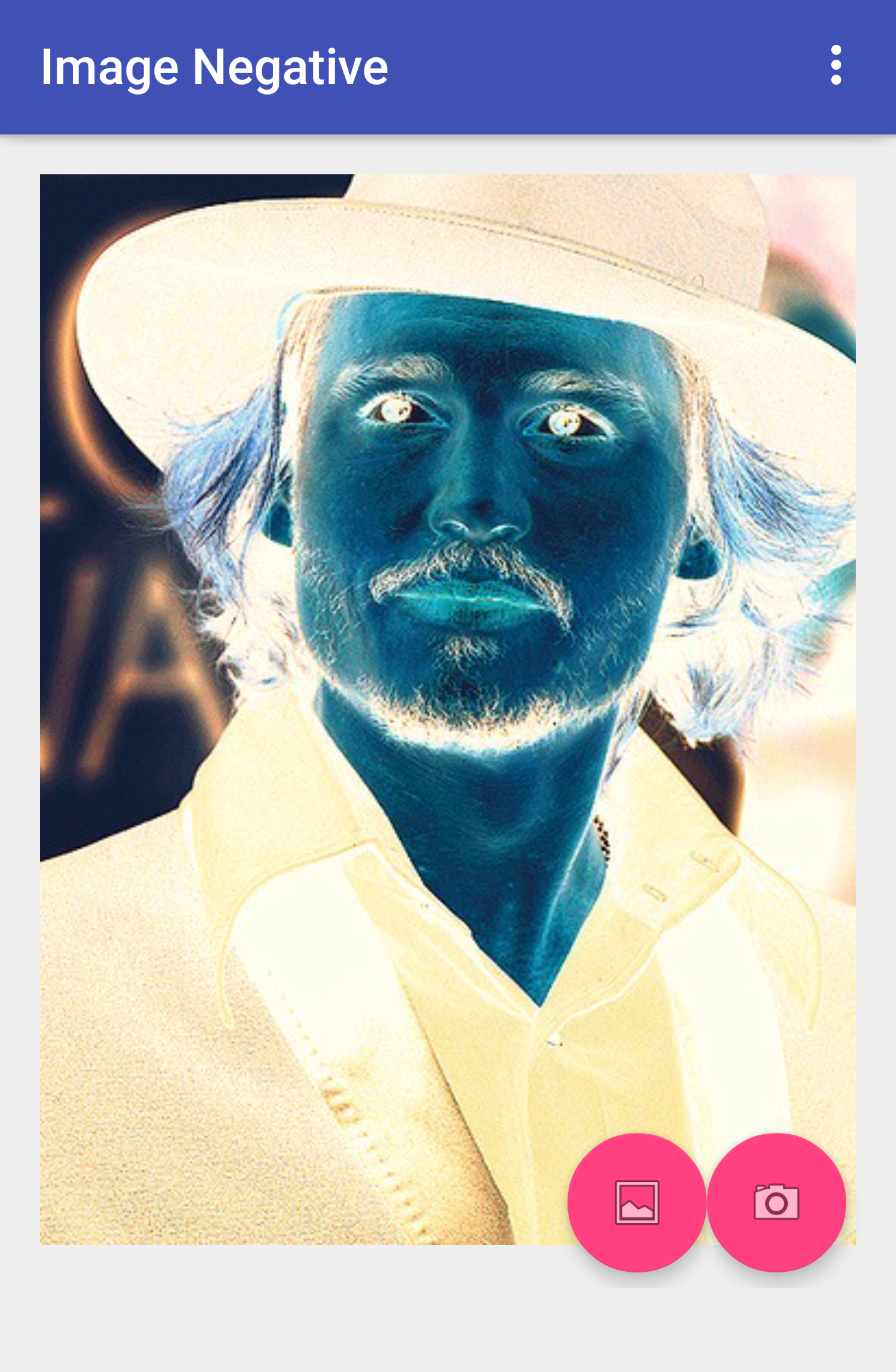 اسکرین شات 1 برنامه Negative Image