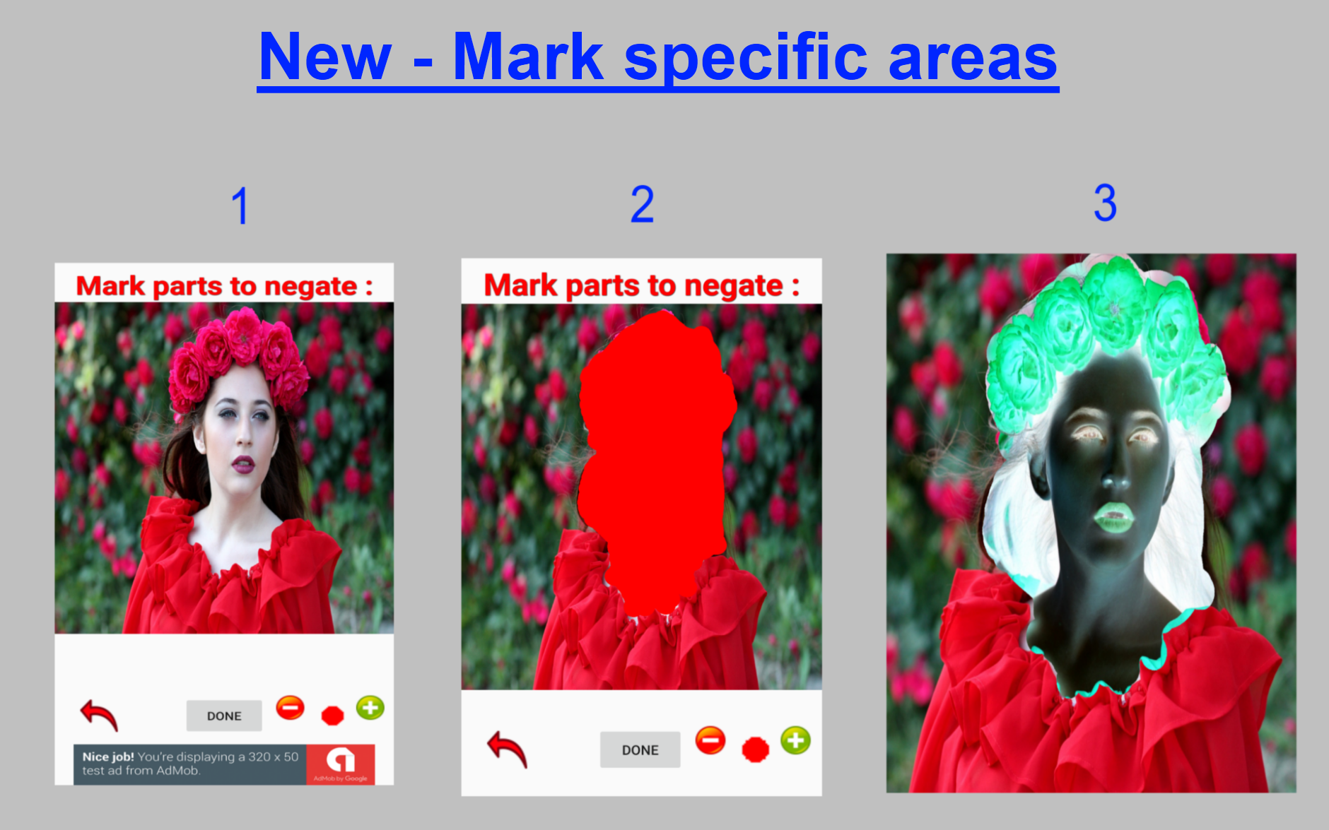 اسکرین شات 3 برنامه Negative Image