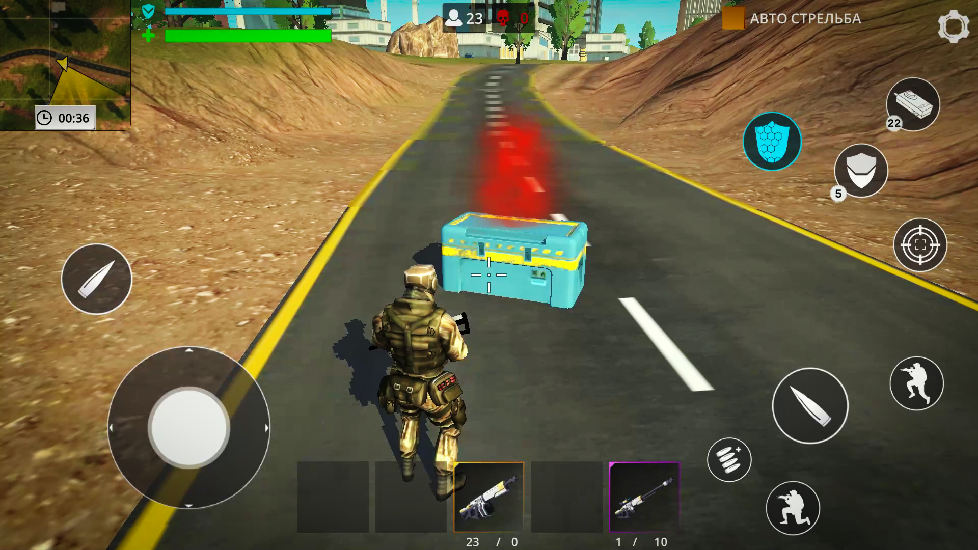 اسکرین شات 5 بازی Cyber Gun: Battle Royale Games