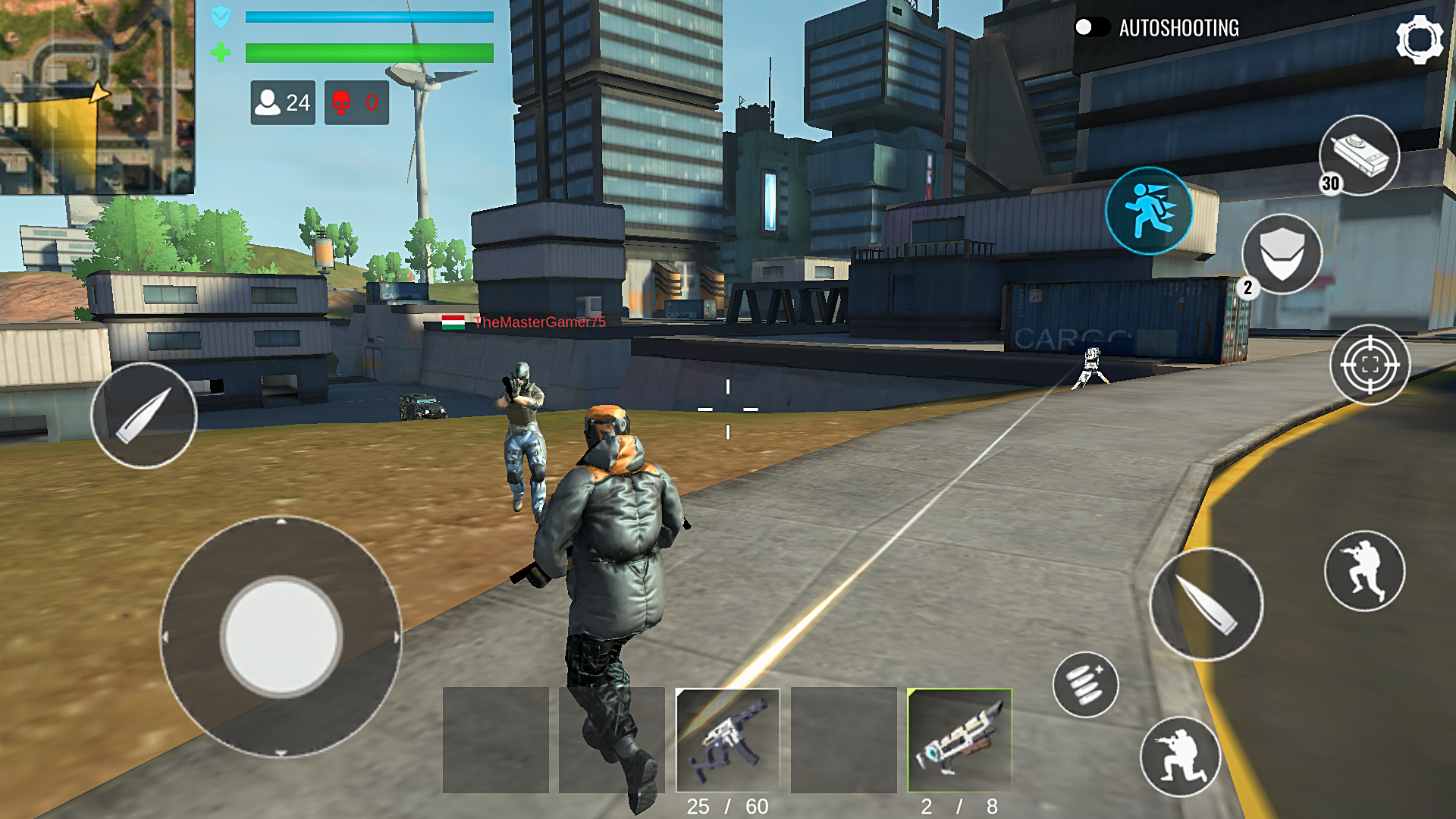 اسکرین شات 5 بازی Cyber Gun: Battle Royale Games