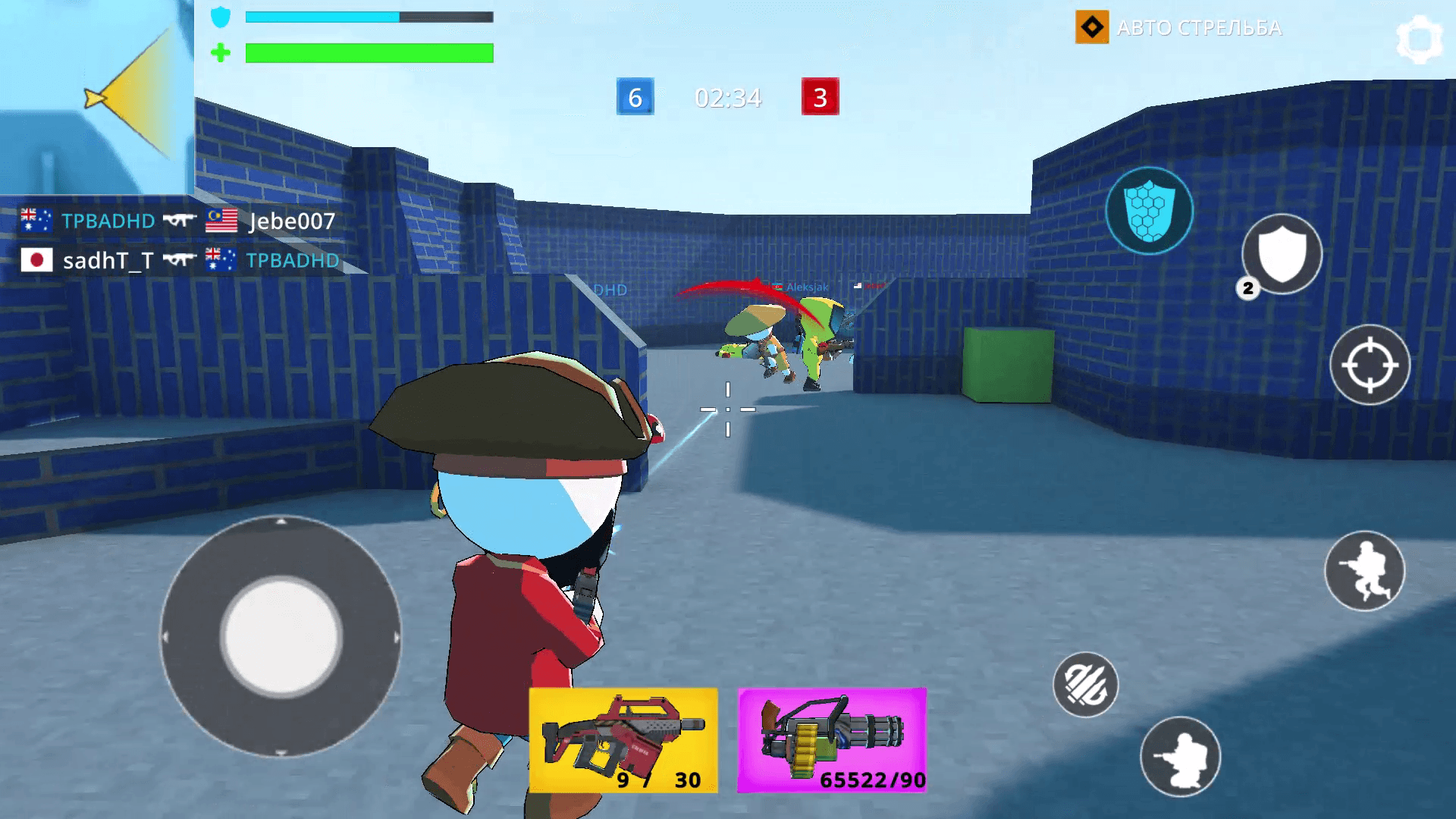 اسکرین شات 3 بازی Cubic Gun - Shooter Games