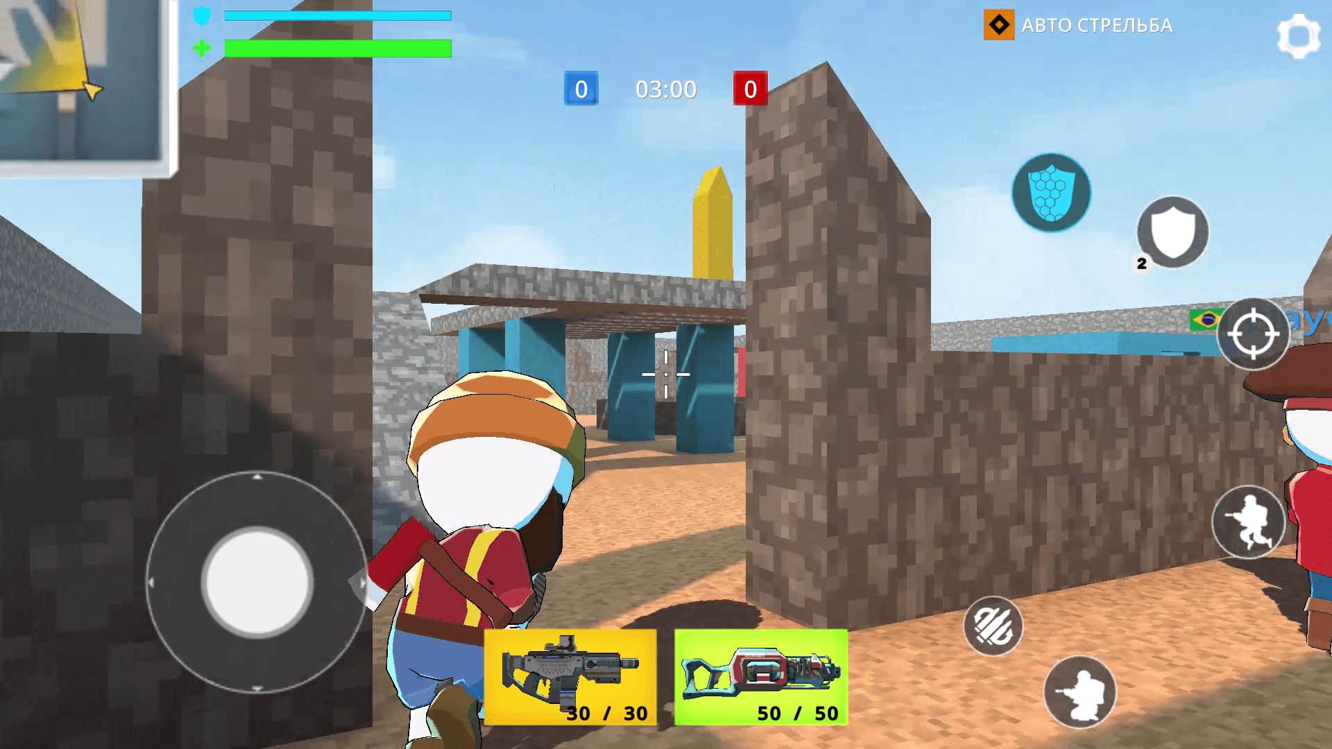 اسکرین شات 5 بازی Cubic Gun - Shooter Games
