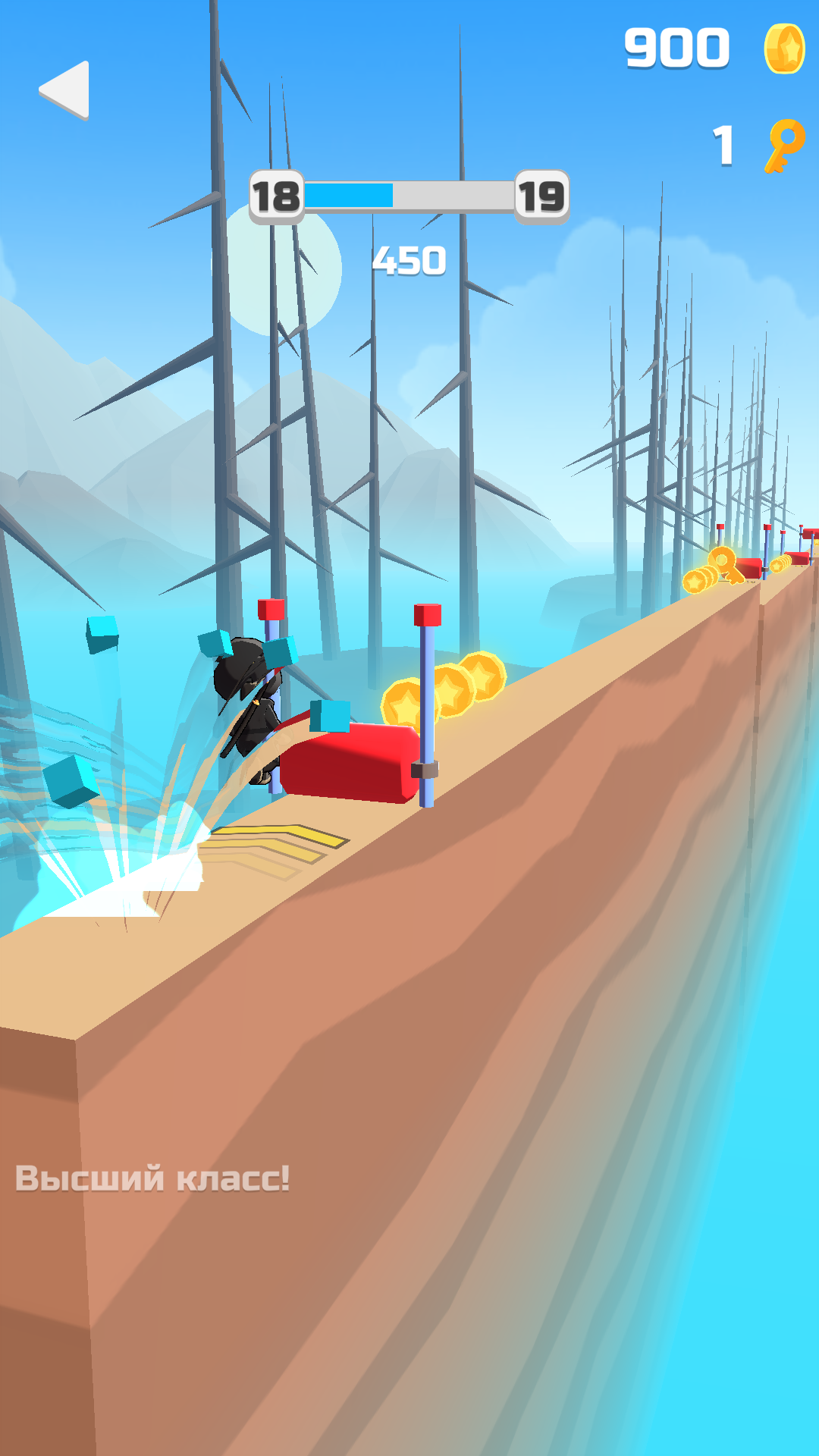 اسکرین شات 6 بازی Parkour Dash - Obstacle Course