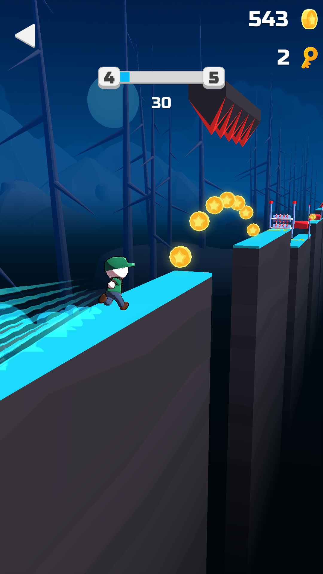 اسکرین شات 2 بازی Parkour Dash - Obstacle Course