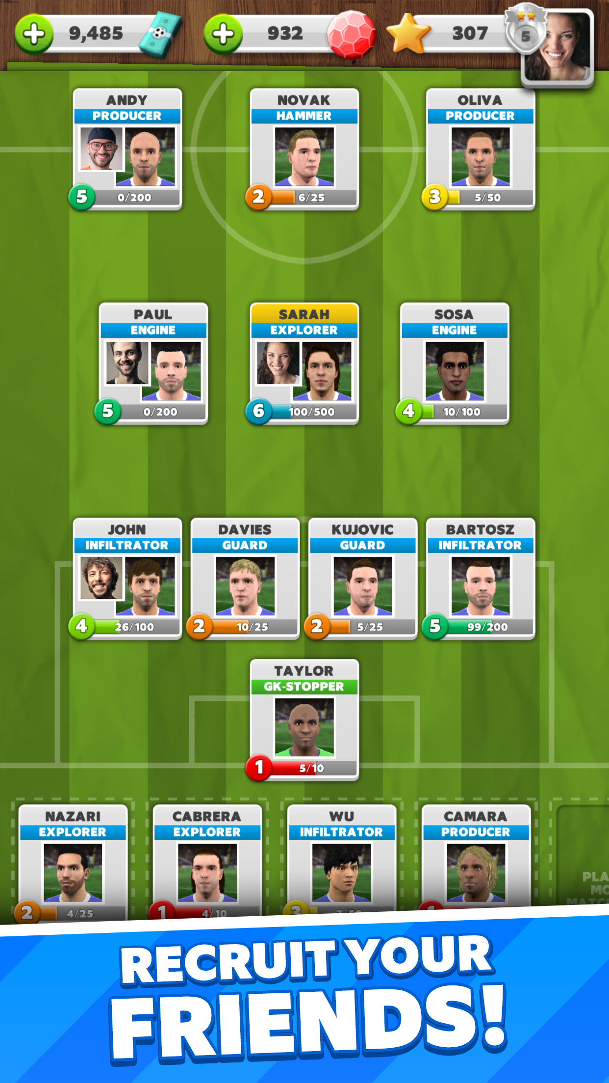 اسکرین شات 4 بازی Score! Match - PvP Soccer