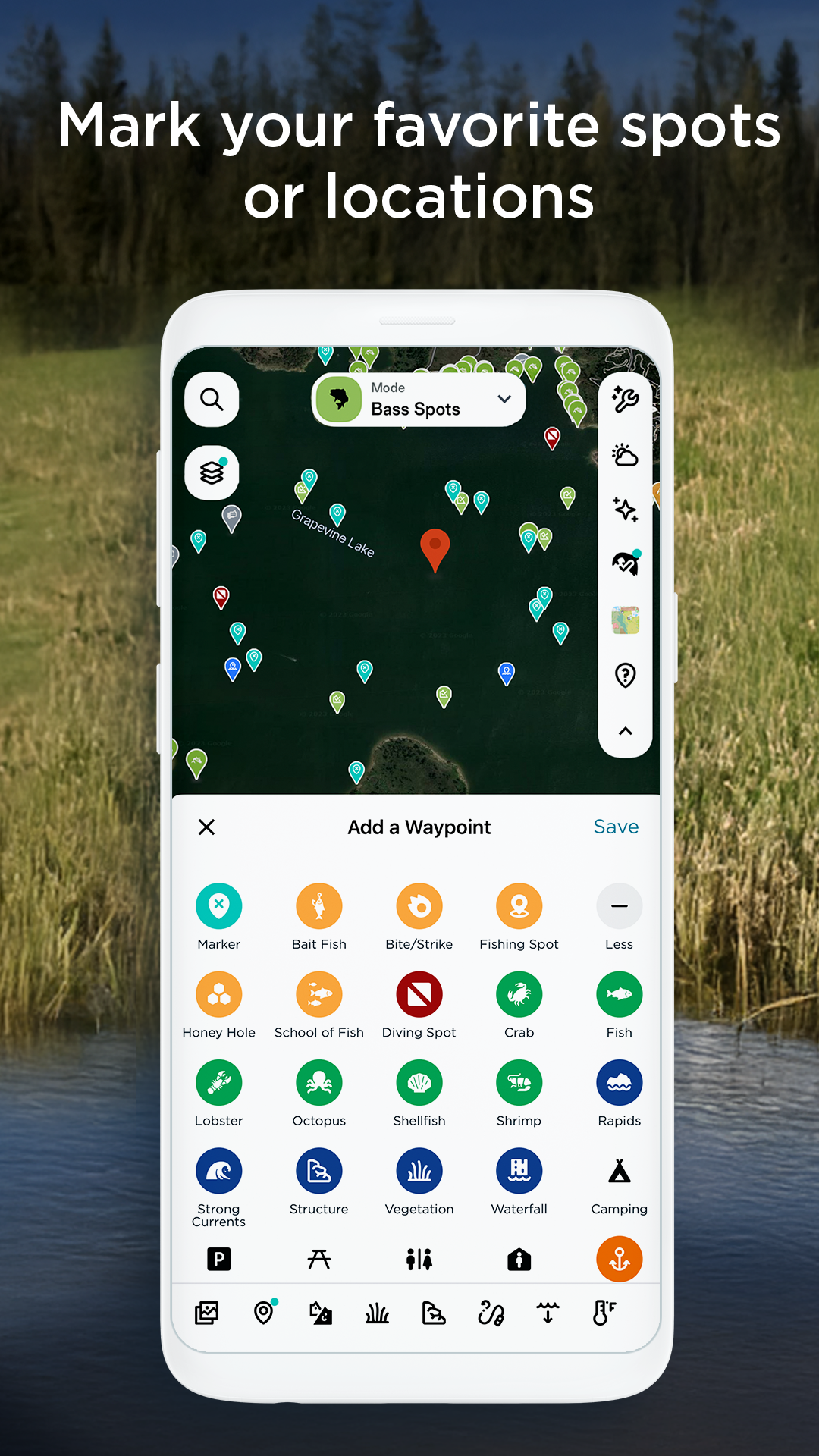 اسکرین شات 4 برنامه FishAngler: Explore, Map, Fish