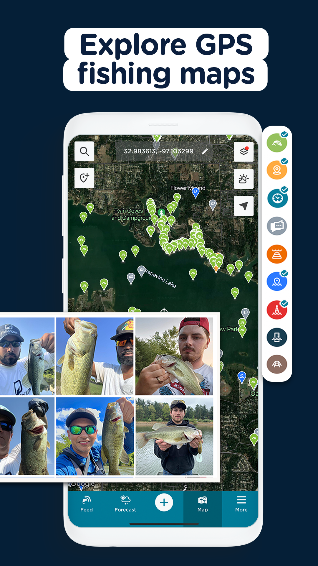 اسکرین شات 4 برنامه FishAngler - Fishing App