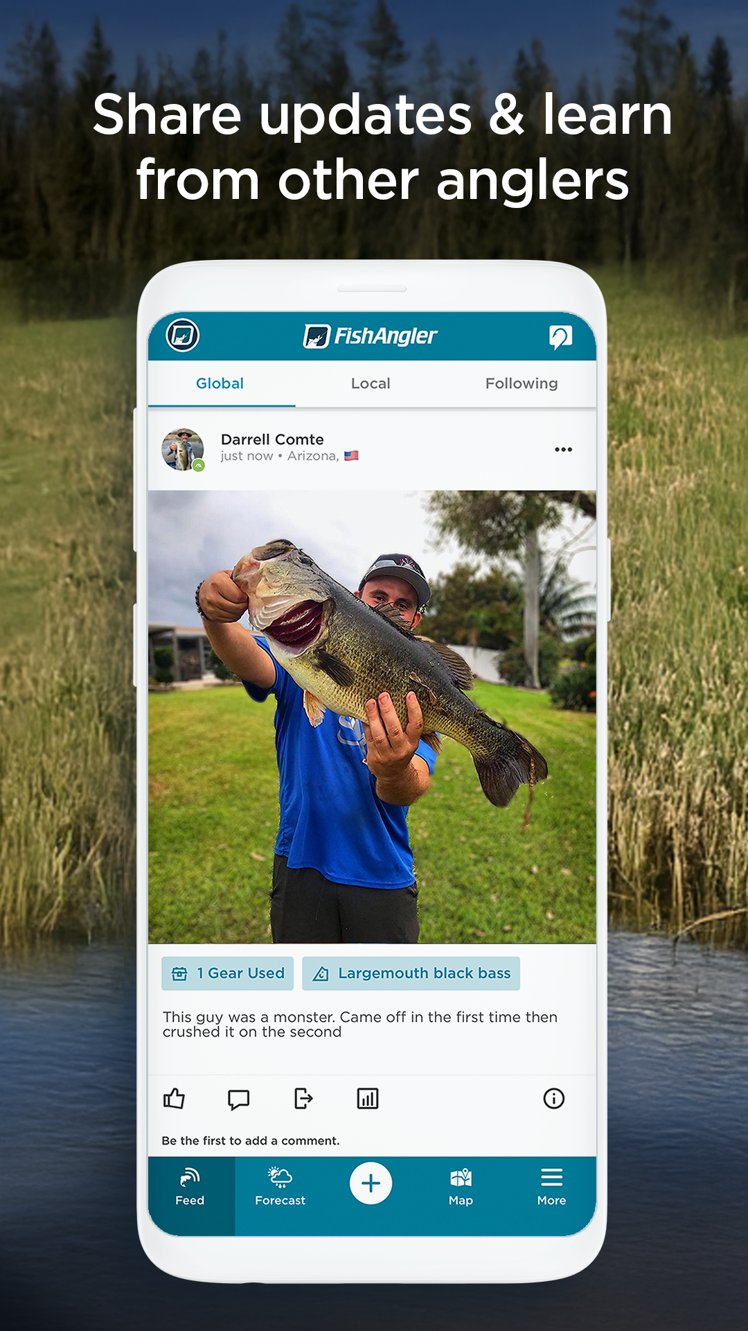 اسکرین شات 8 برنامه FishAngler: Explore, Map, Fish