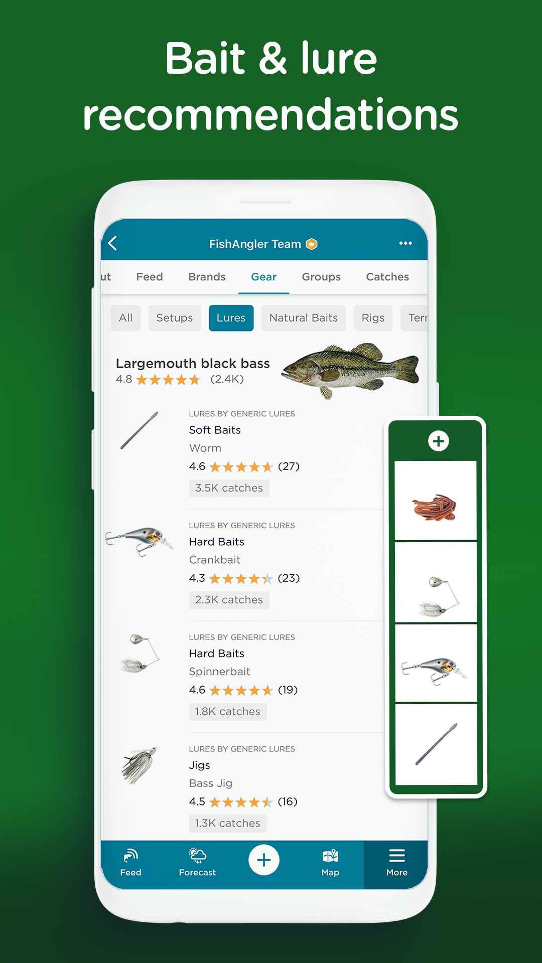 اسکرین شات 6 برنامه Fishing Spots: Maps & Forecast