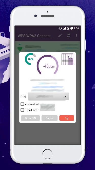 اسکرین شات 4 برنامه WPS WPA2 App Connect
