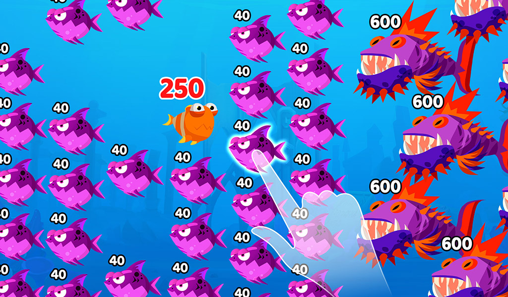 اسکرین شات 4 بازی Fish Town IO: Mini Aquarium