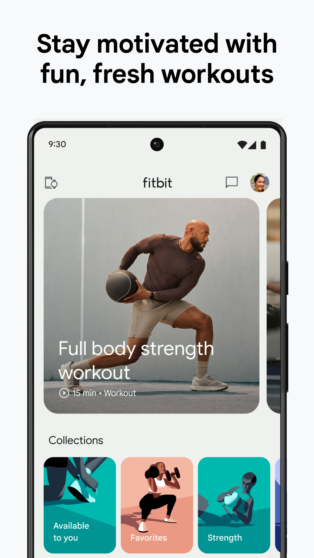 اسکرین شات 2 برنامه Fitbit