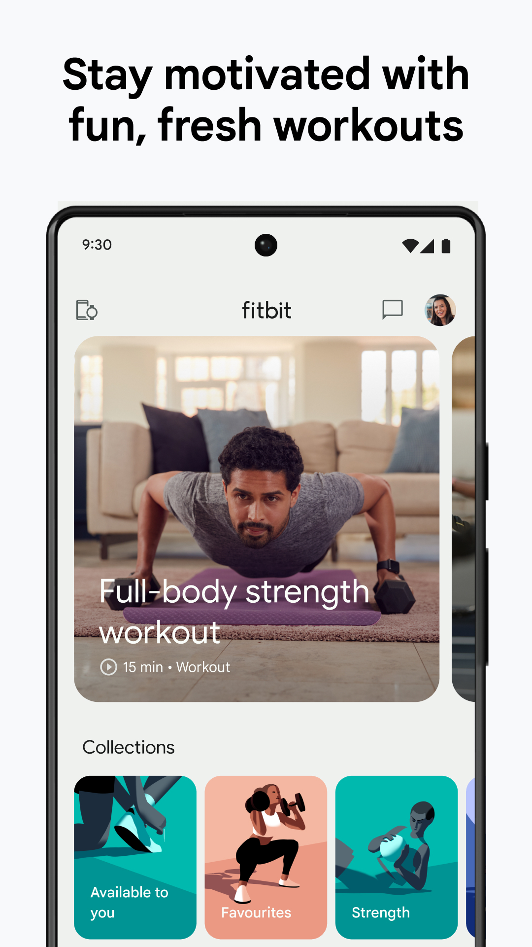 اسکرین شات 2 برنامه Fitbit