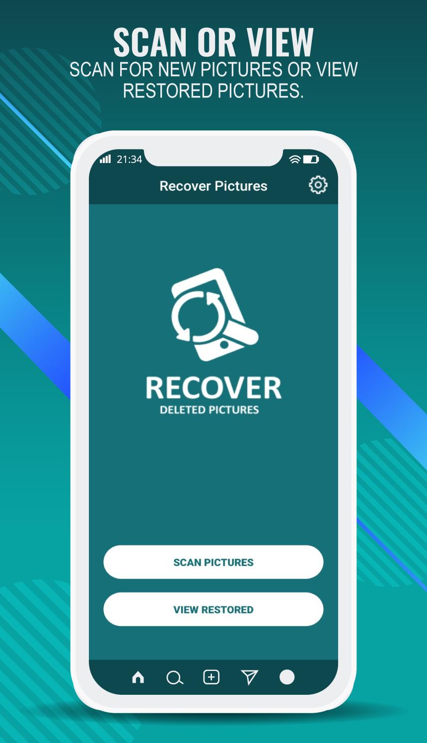 اسکرین شات 1 برنامه Recover Deleted Pictures