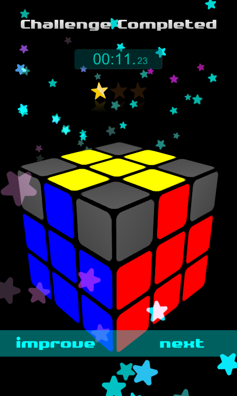 اسکرین شات 2 برنامه Solve The Cube