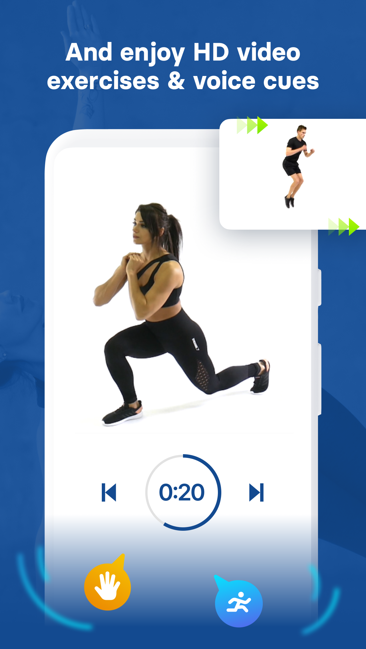اسکرین شات 3 برنامه Leg Workouts