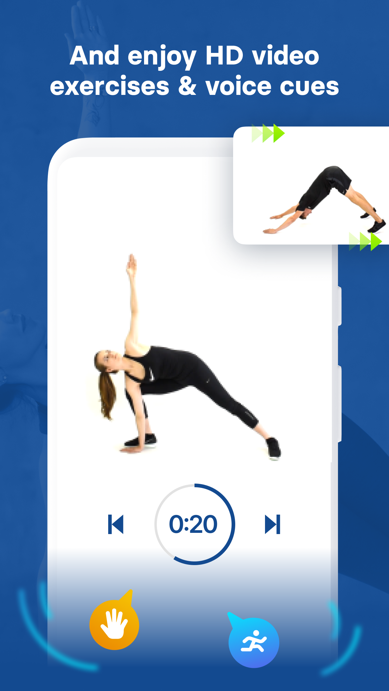 اسکرین شات 3 برنامه Warm Up & Cool Down by Fitify