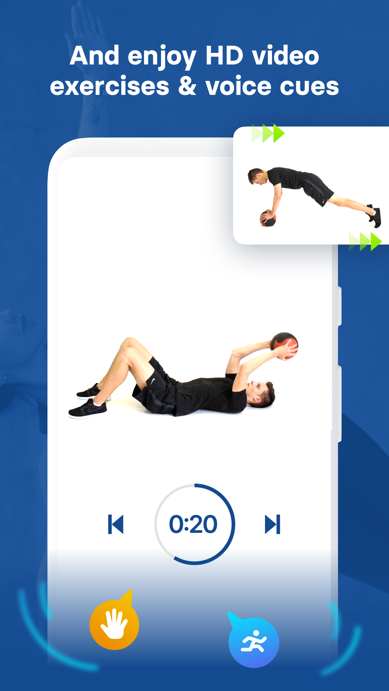 اسکرین شات 3 برنامه Medicine Ball Workouts
