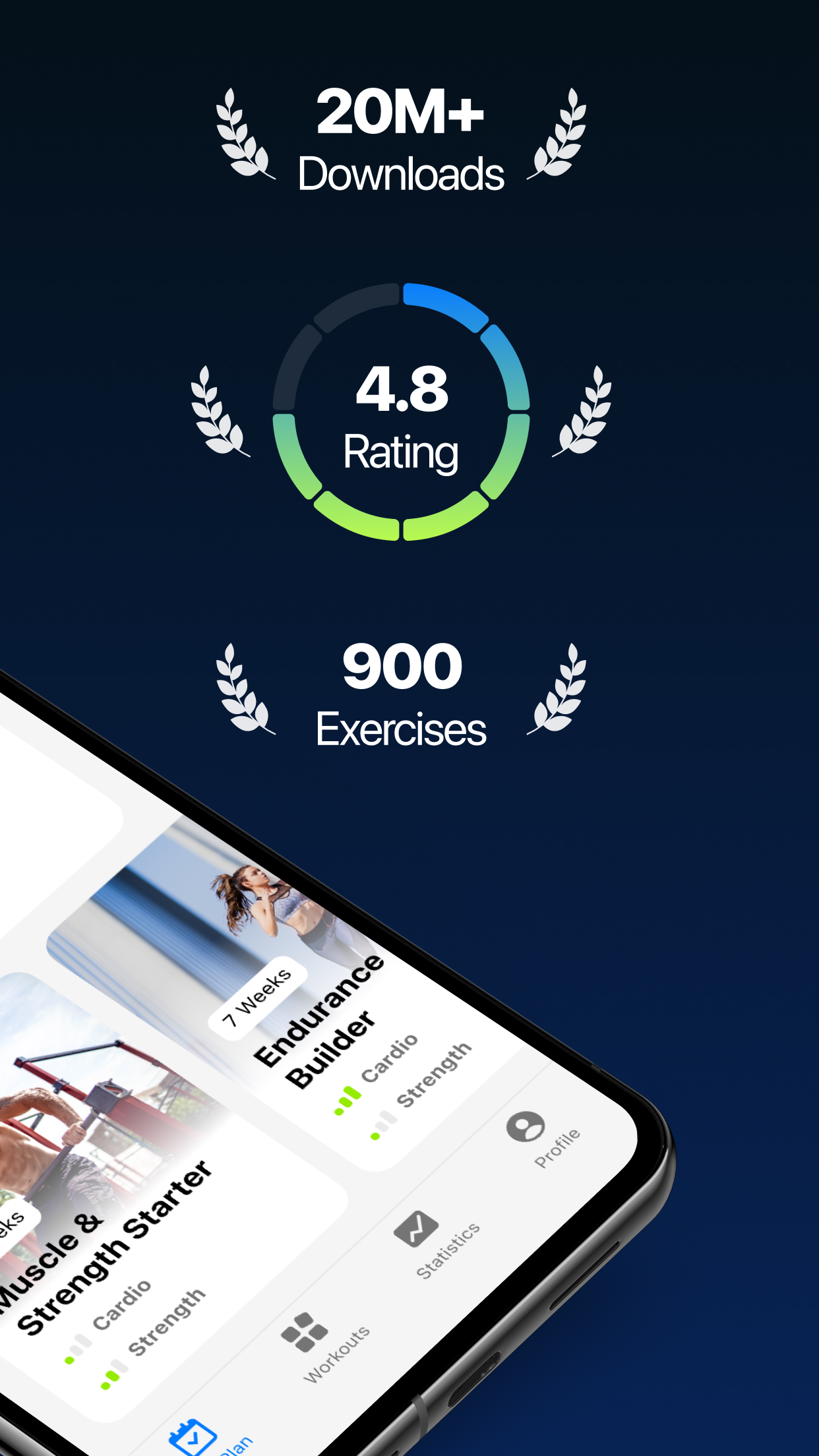 اسکرین شات 2 برنامه Fitify: Fitness, Home Workout