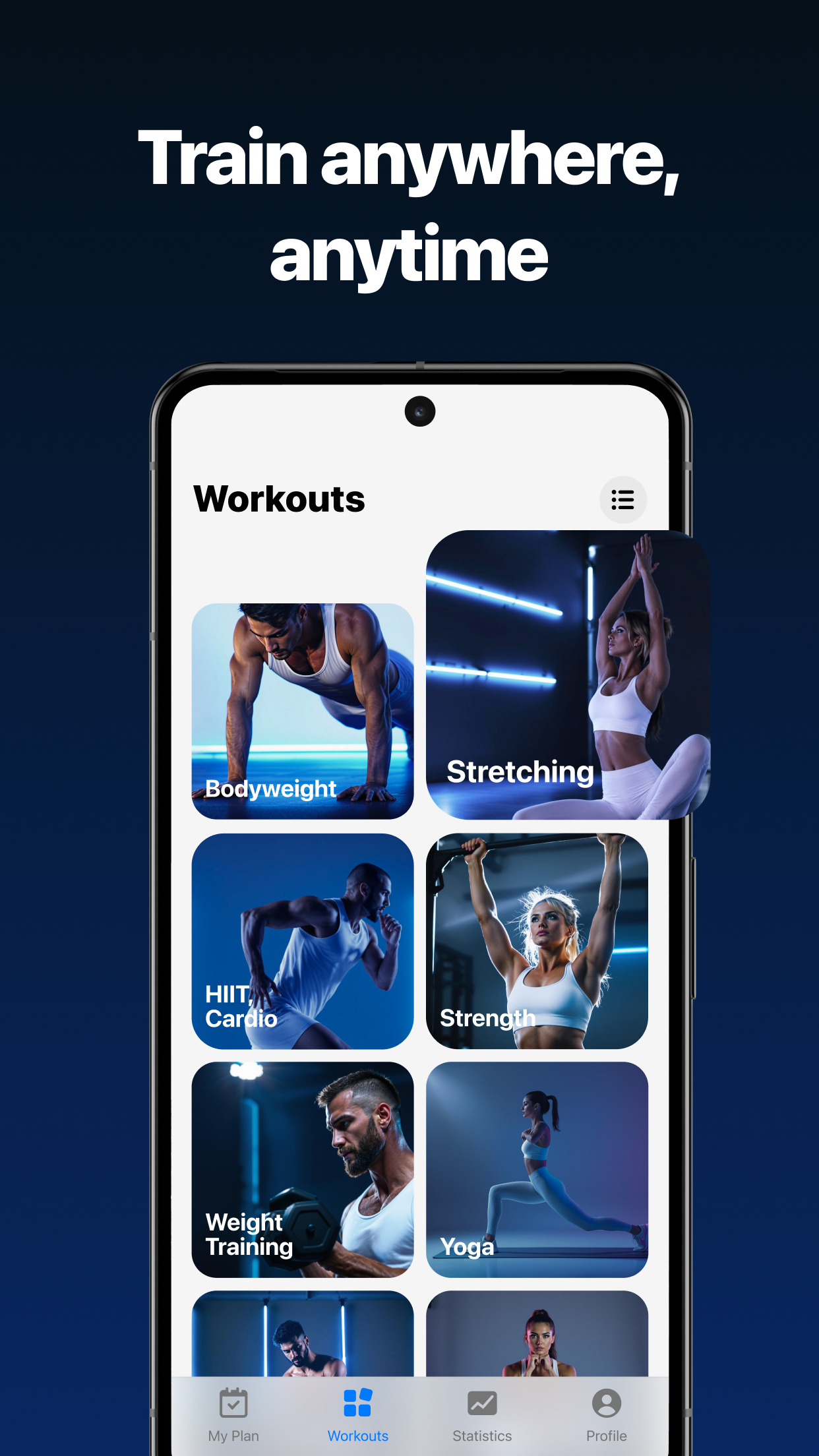 اسکرین شات 3 برنامه Fitify: Fitness, Home Workout