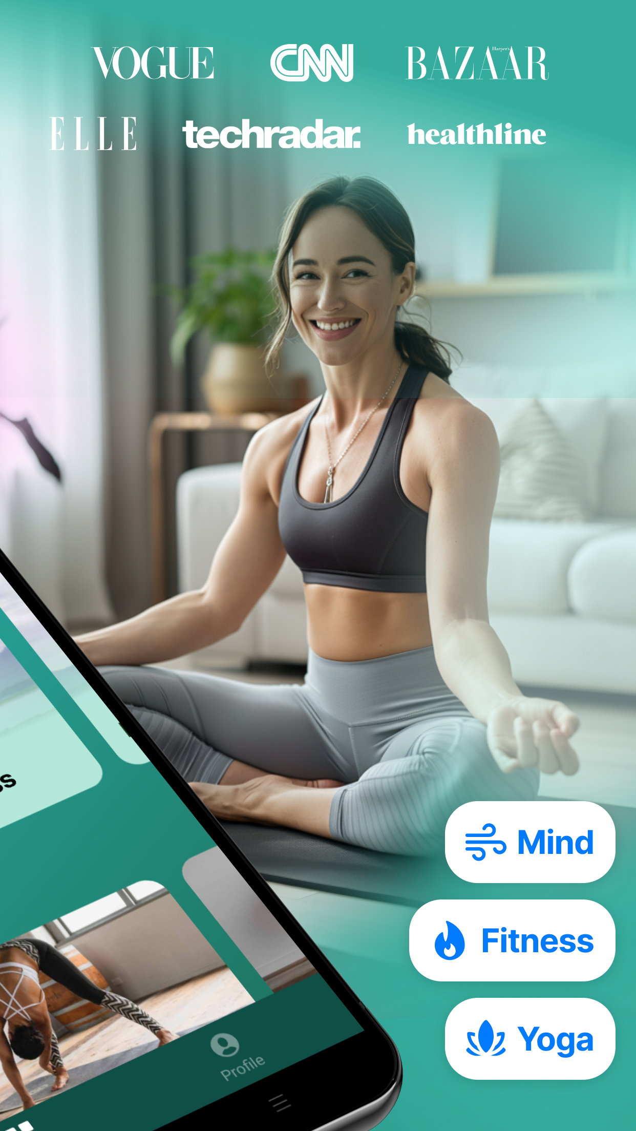 اسکرین شات 2 برنامه Yoga Poses
