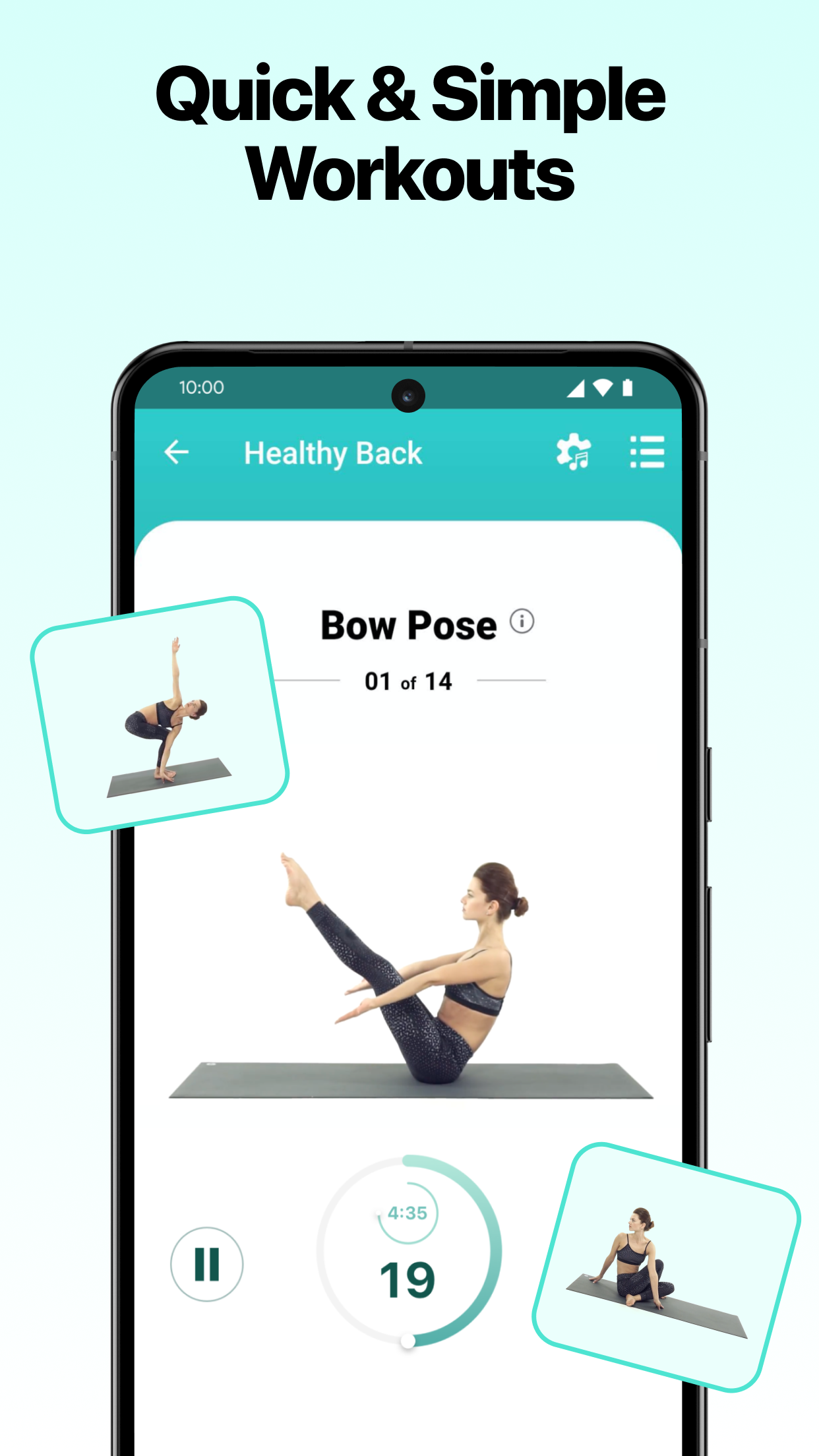 اسکرین شات 4 برنامه Yoga Poses