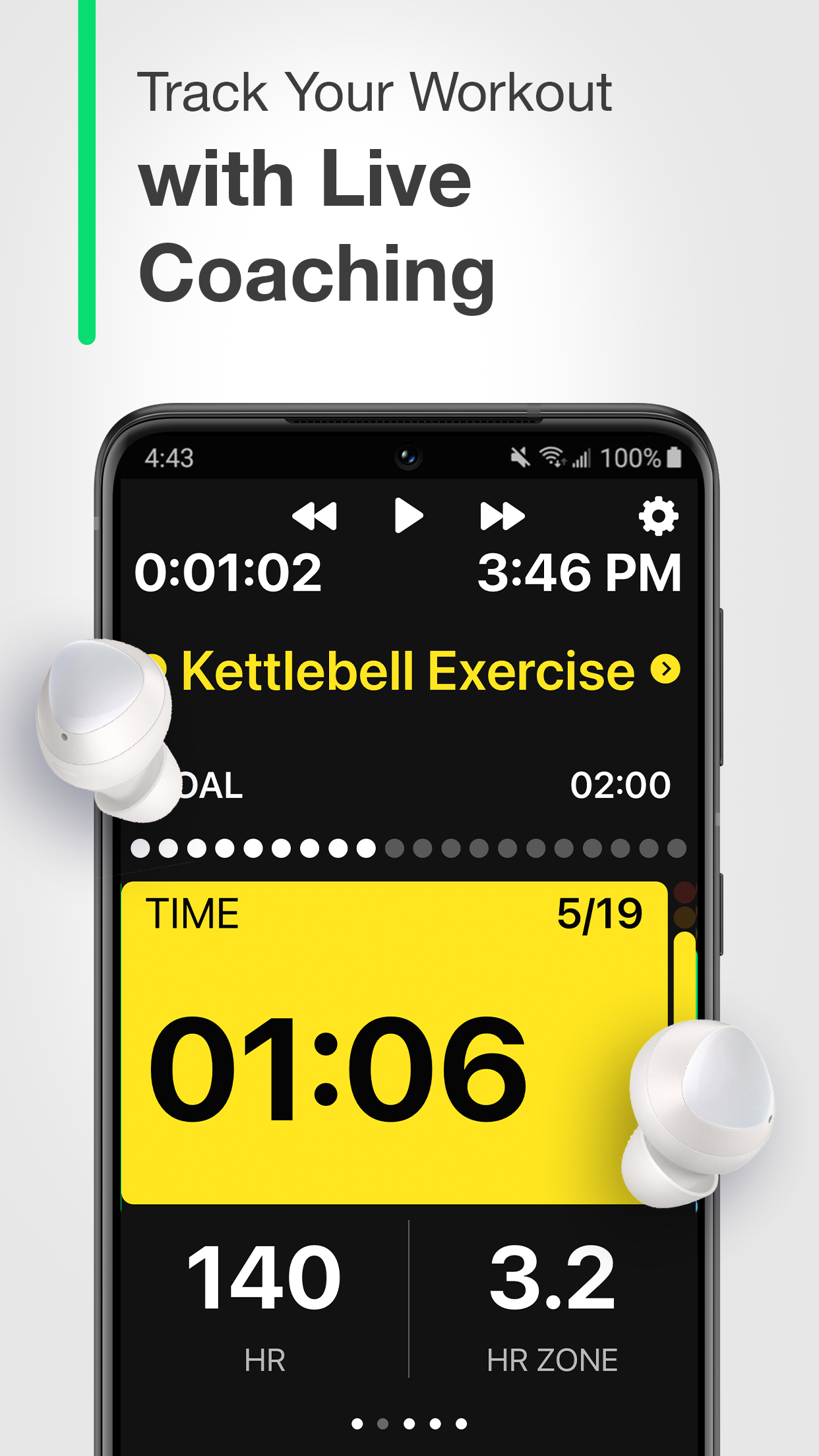 اسکرین شات 5 برنامه FITIV Pulse Heart Rate Monitor