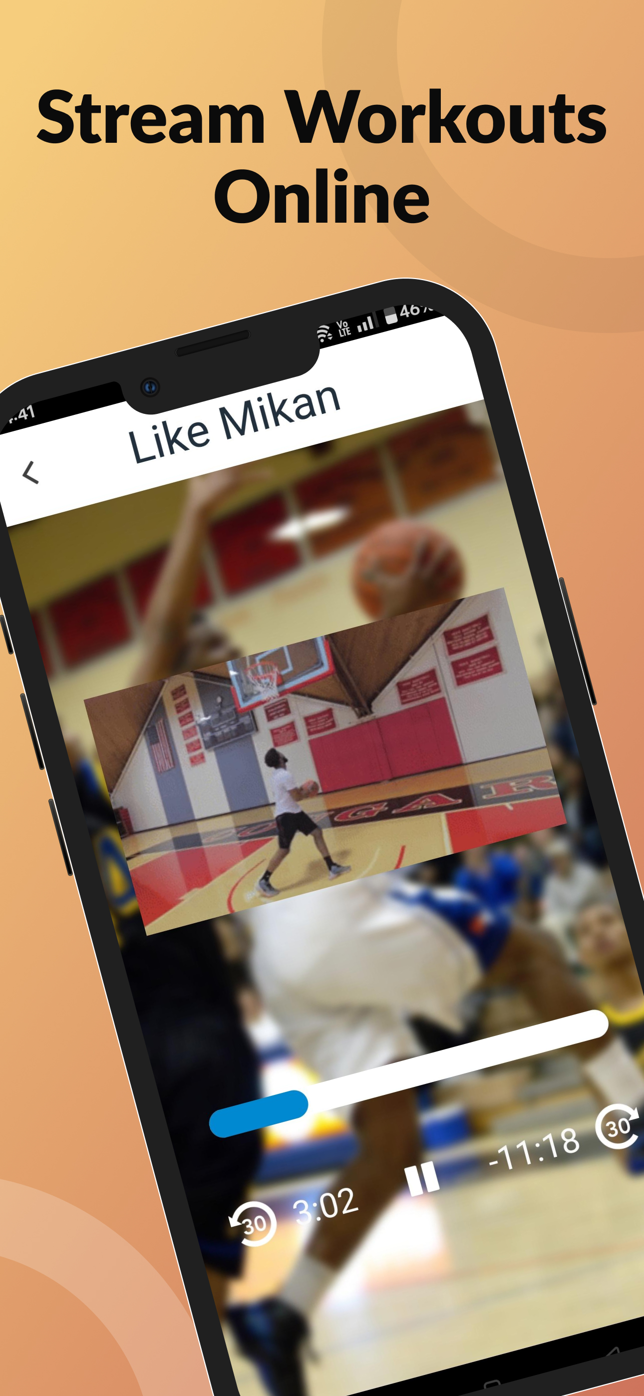 اسکرین شات 5 برنامه Basketball Dribbling