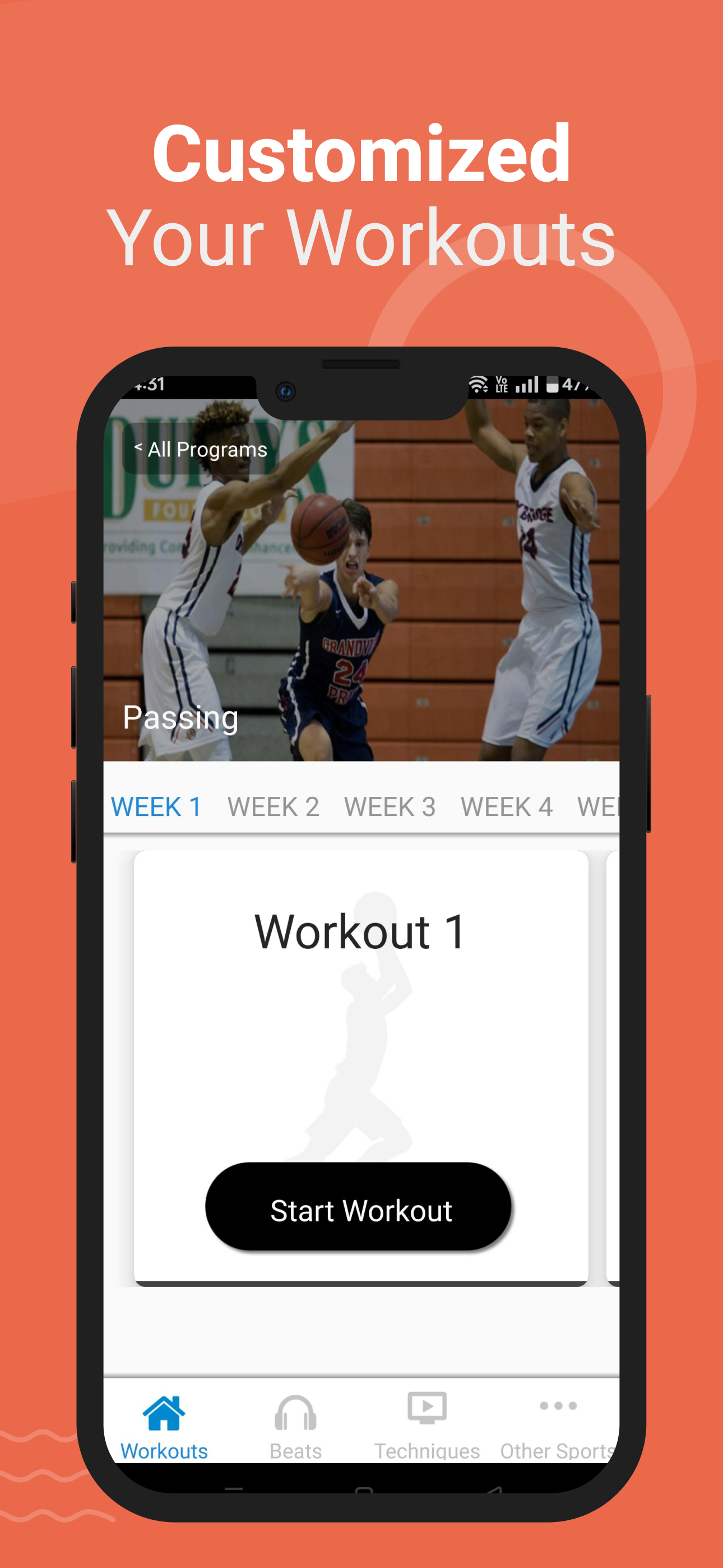 اسکرین شات 3 برنامه Basketball Shooting