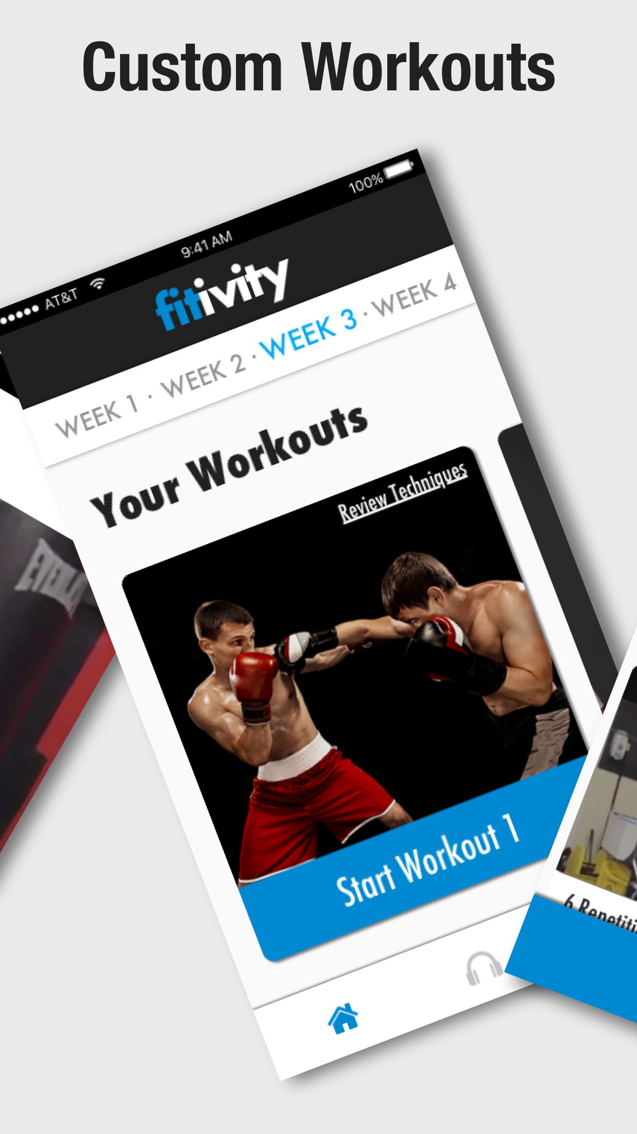 اسکرین شات 2 برنامه Boxing Training