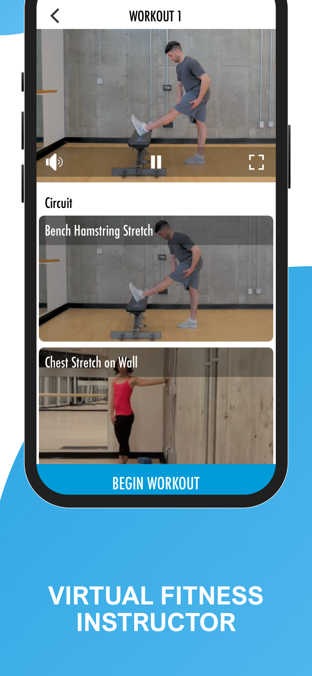 اسکرین شات 4 برنامه Flexibility Workout Exercises