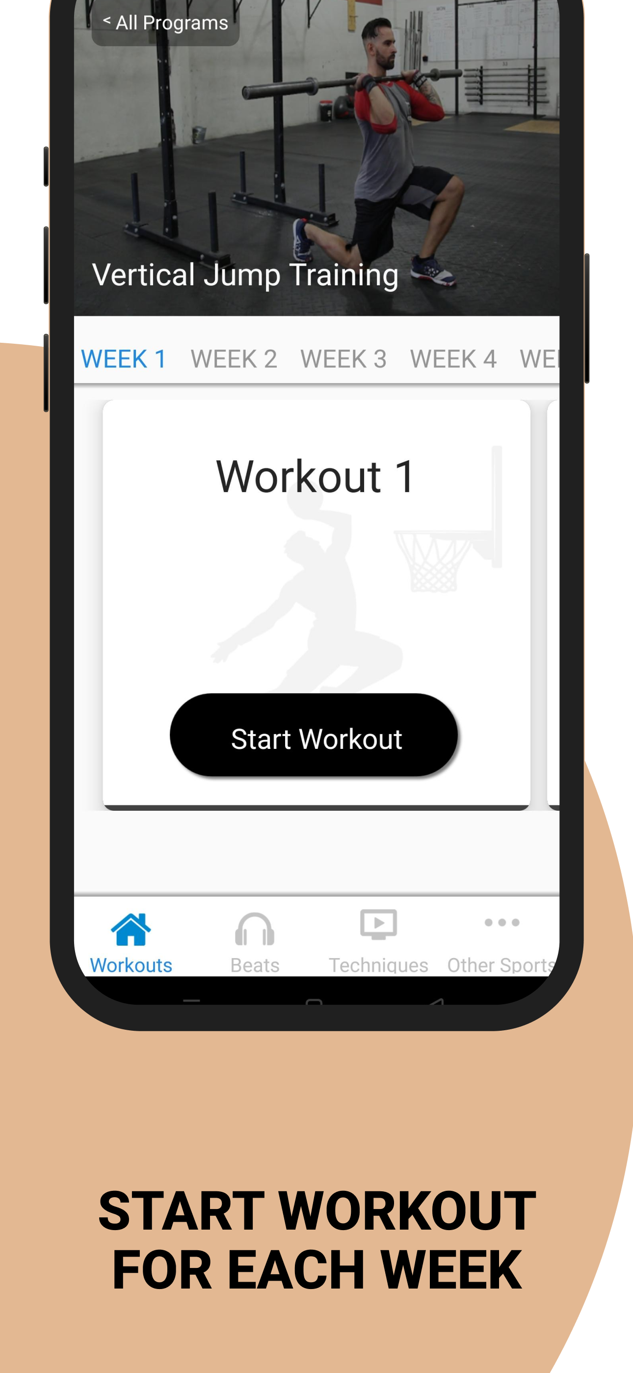 اسکرین شات 2 برنامه Vertical Jump - Learn to Dunk