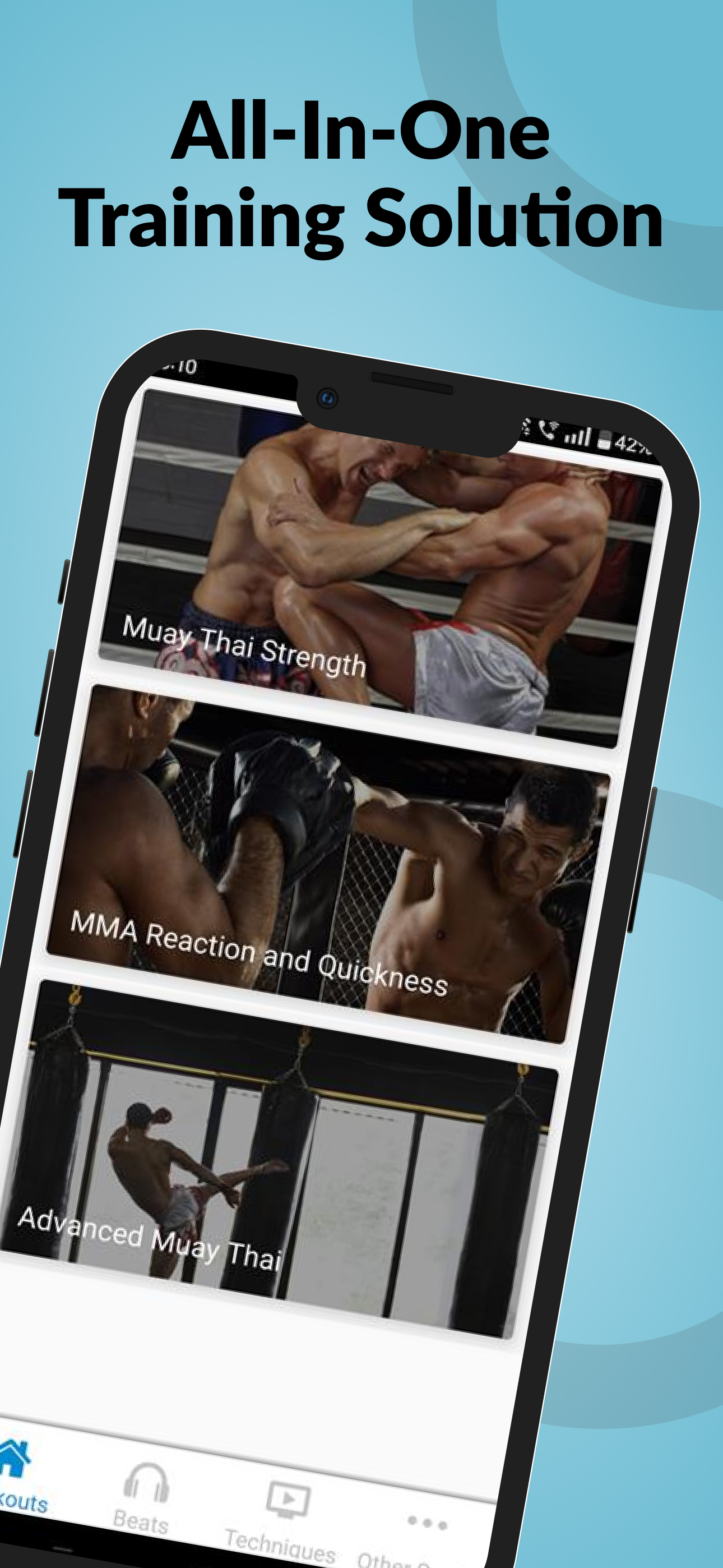 اسکرین شات 1 برنامه Muay Thai Speed & Strength