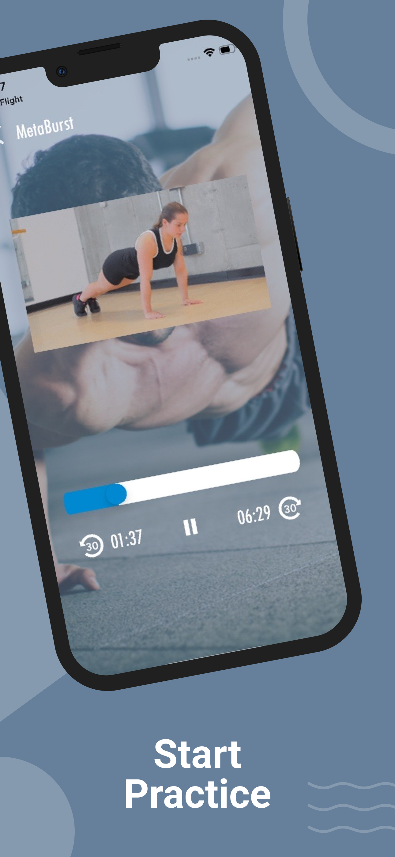 اسکرین شات 5 برنامه Pilates Training