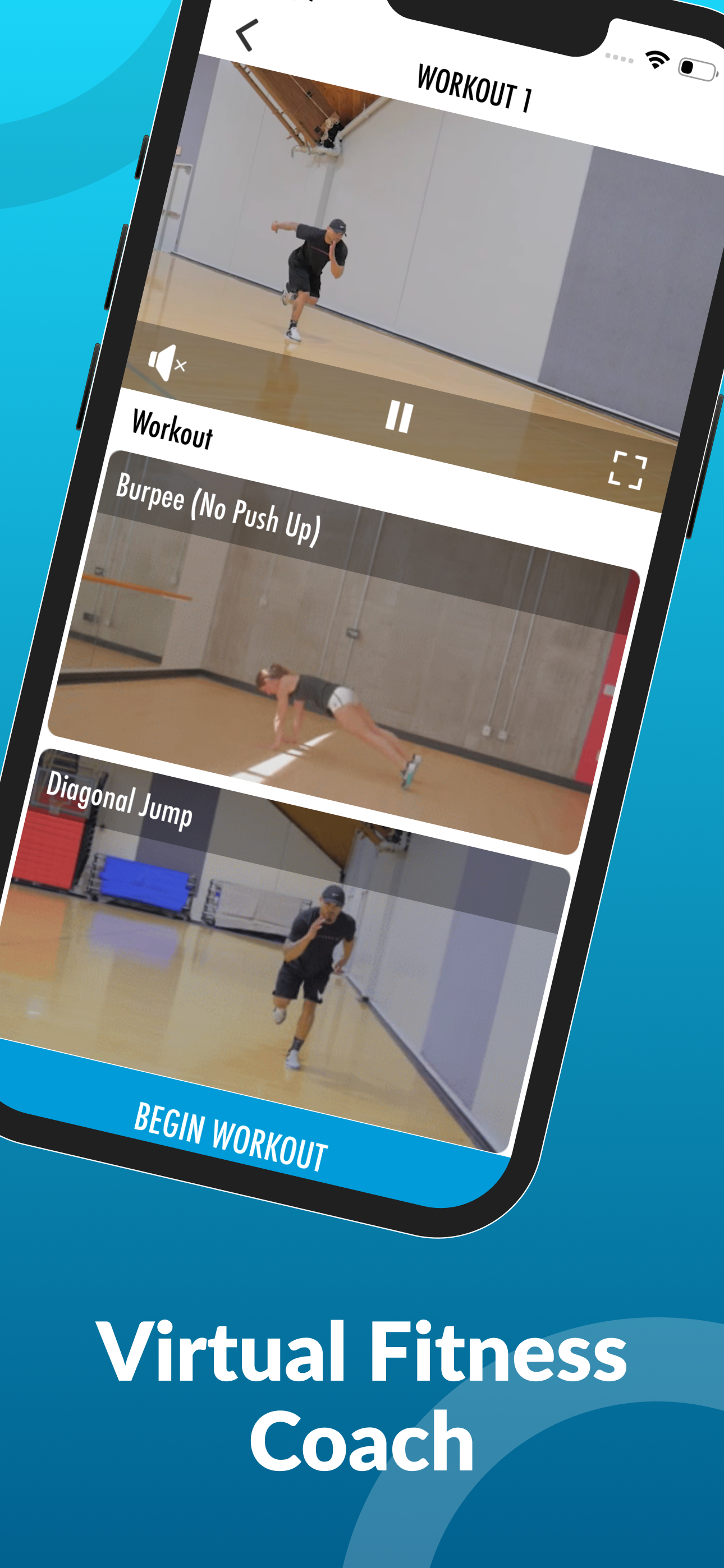 اسکرین شات 4 برنامه Plyometric Training Workouts