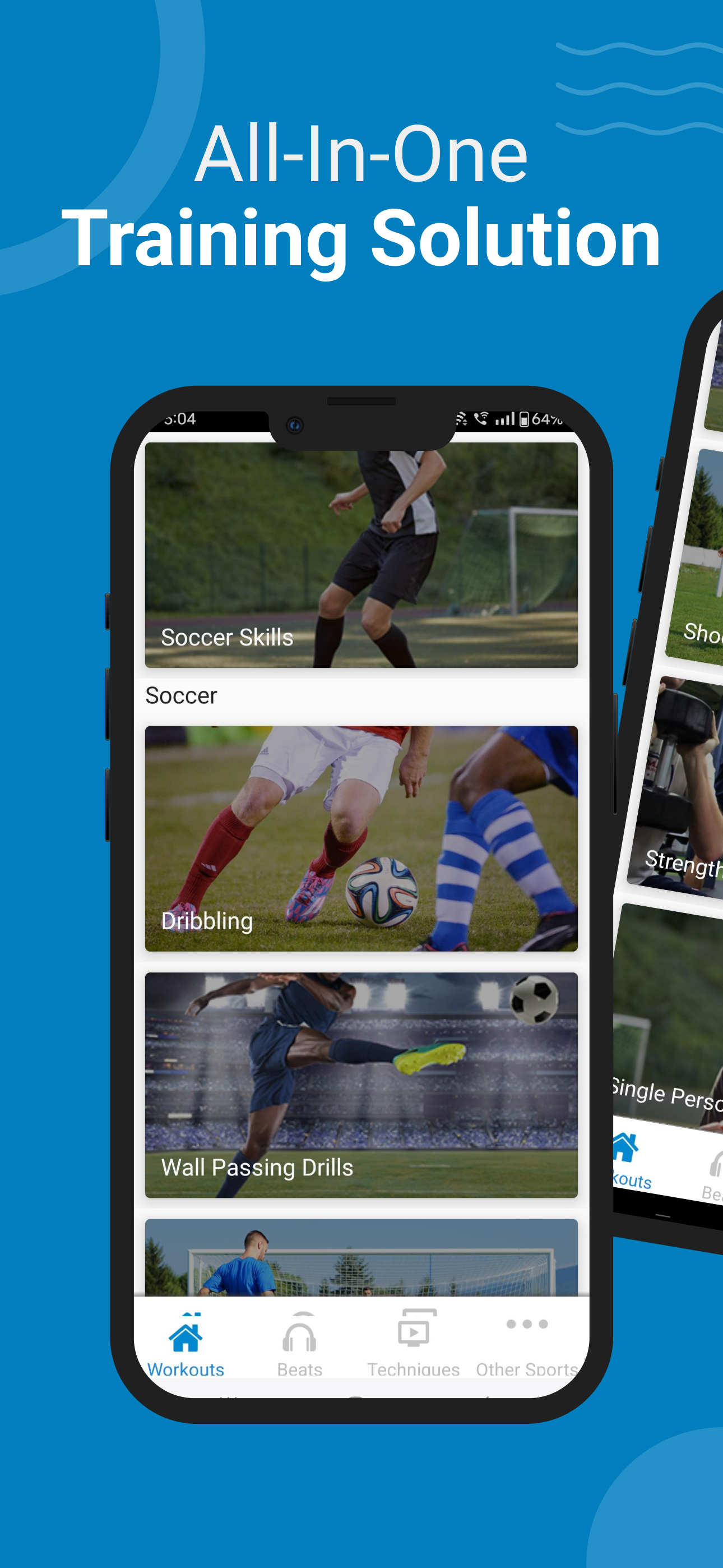 اسکرین شات 1 برنامه Soccer Training