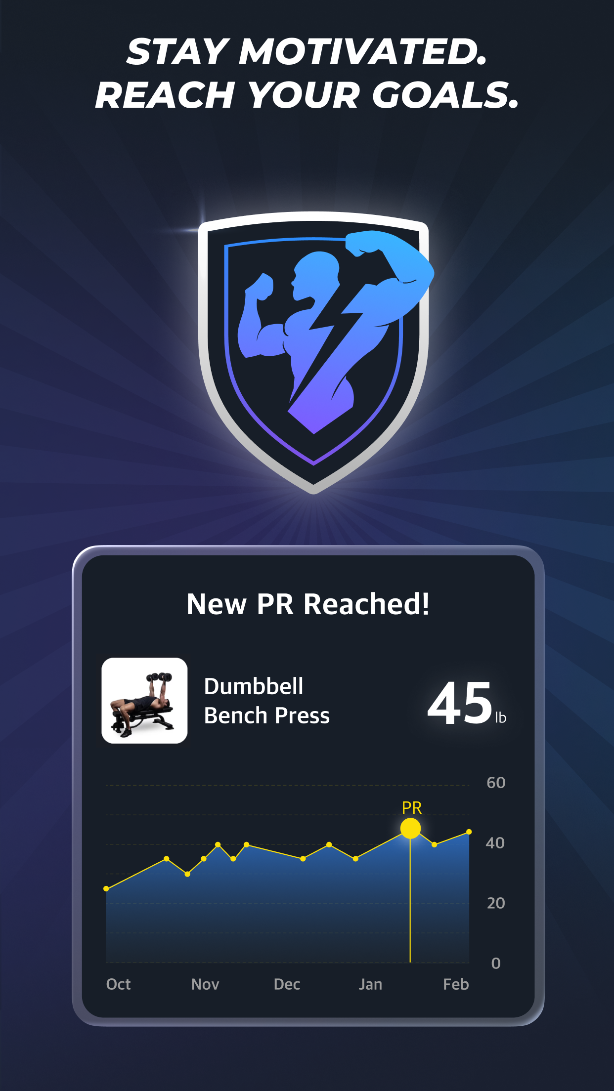 اسکرین شات 3 برنامه Gymverse: Gym Workout Planner