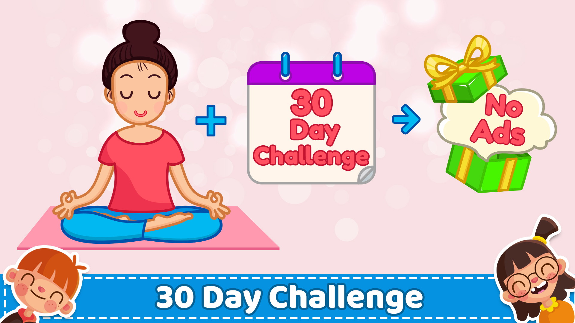 اسکرین شات 7 برنامه Yoga for Kids & Family fitness