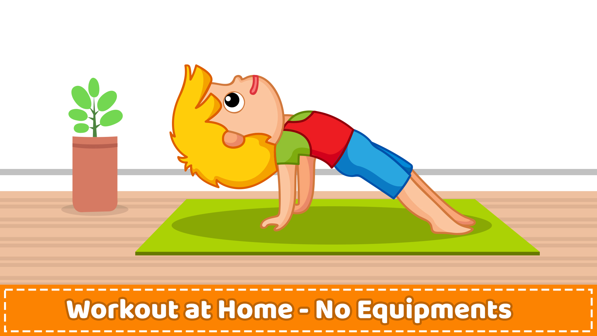 اسکرین شات 6 برنامه Yoga for Kids & Family fitness