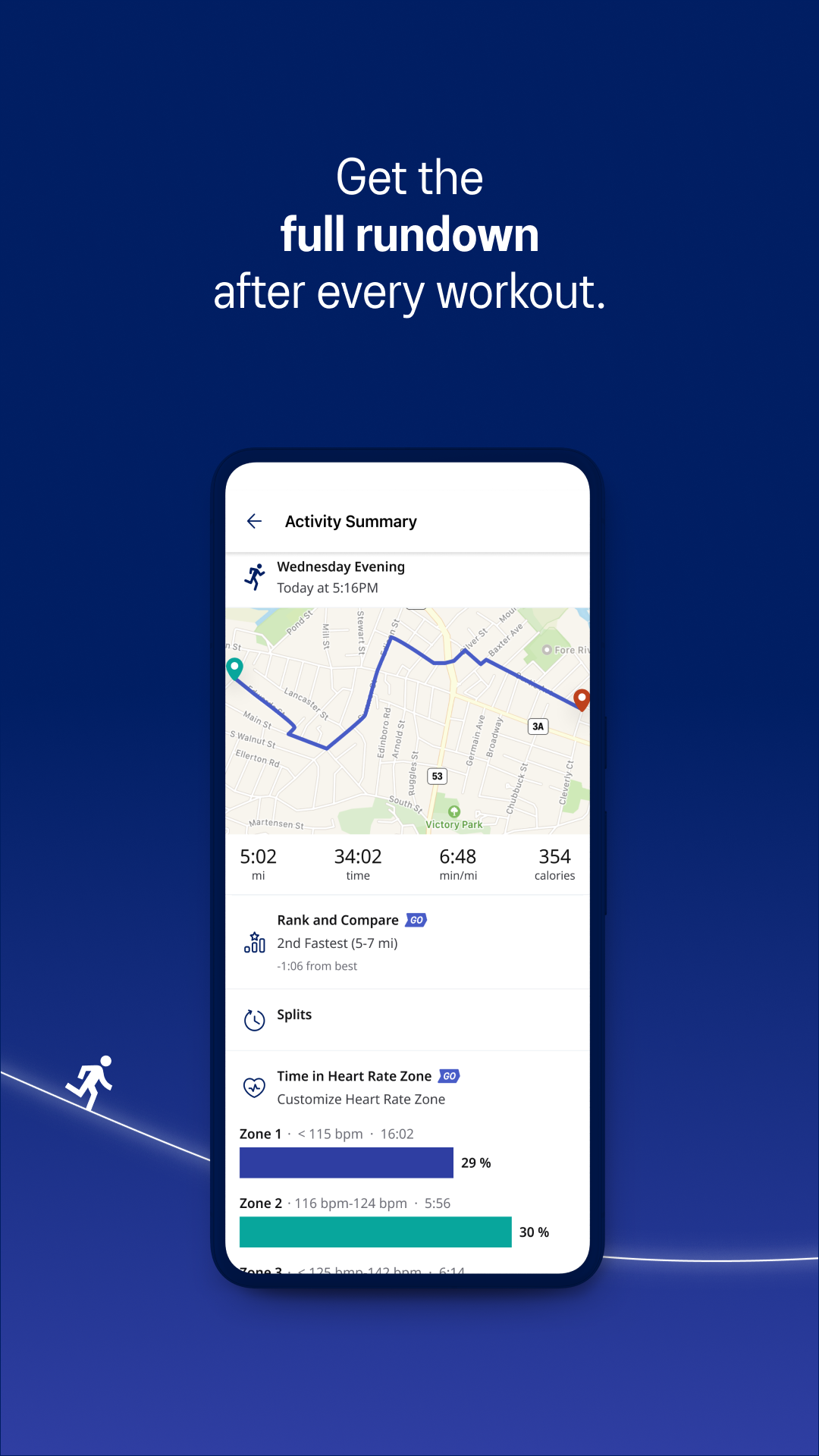 اسکرین شات 7 برنامه ASICS Runkeeper - Run Tracker