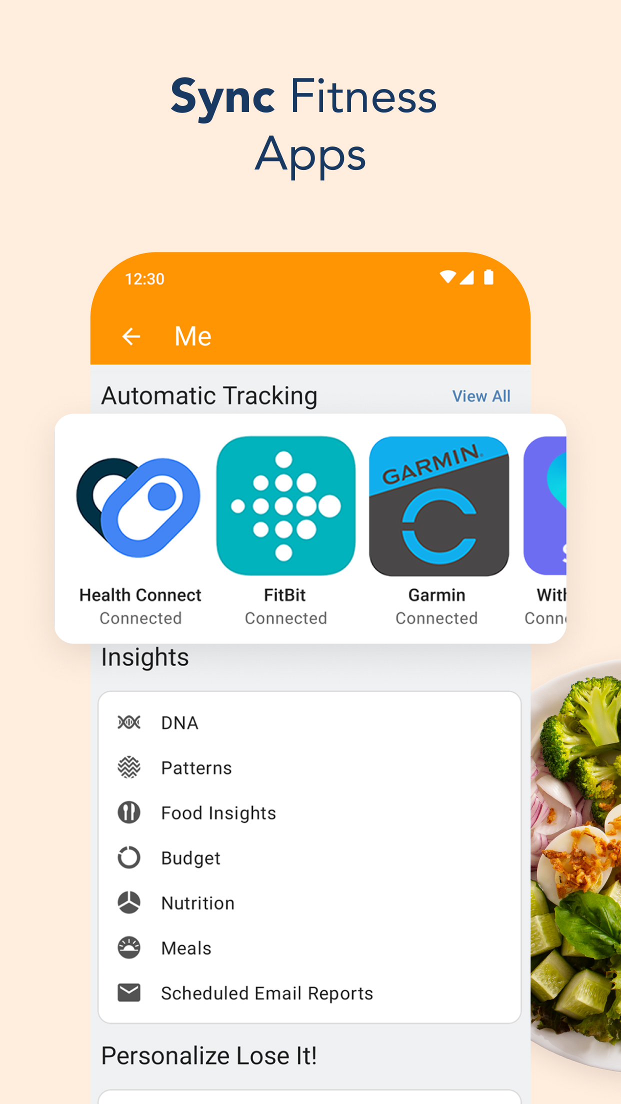 اسکرین شات 8 برنامه Calorie Counter by Lose It!