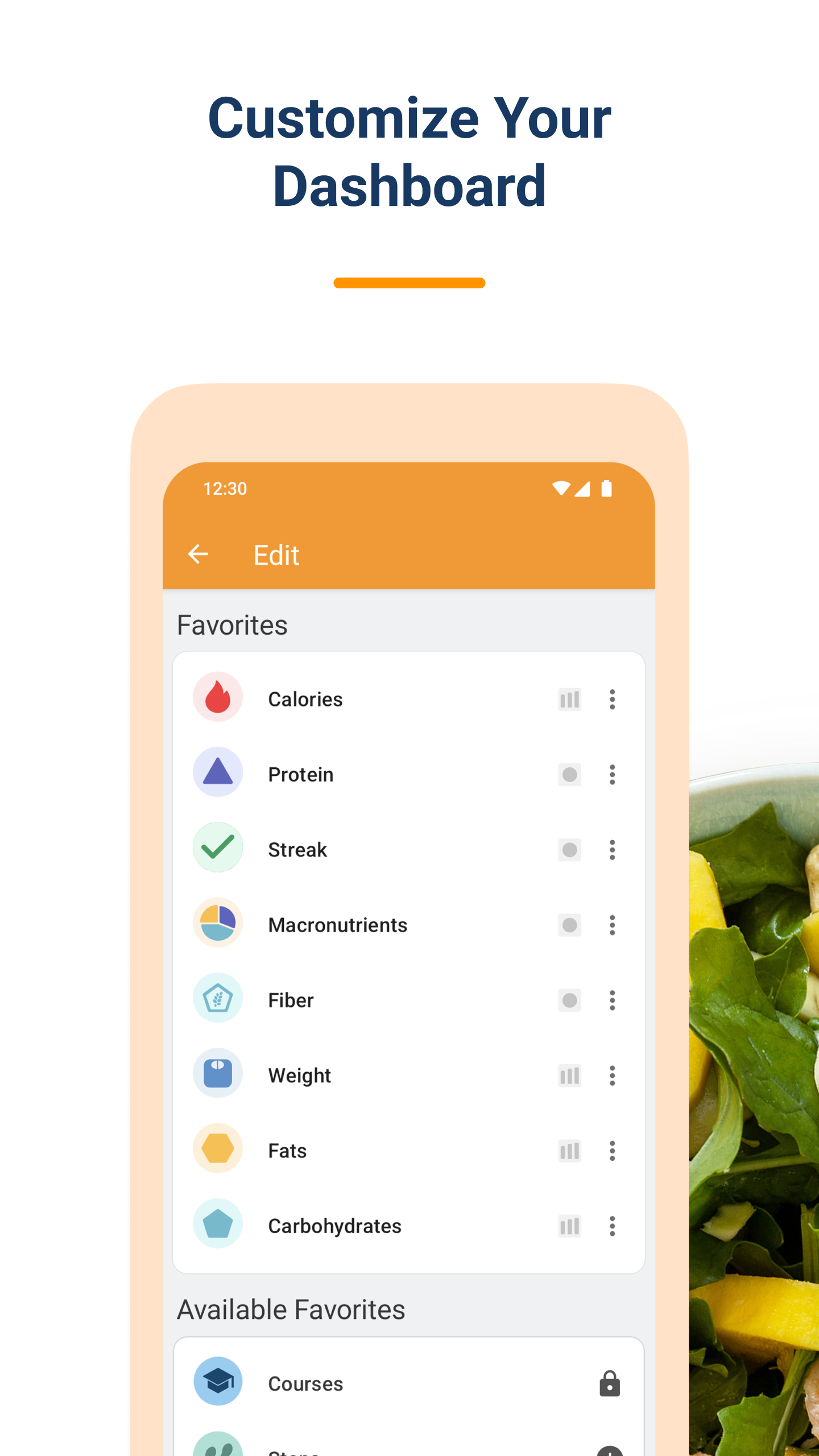اسکرین شات 6 برنامه Calorie Counter by Lose It!