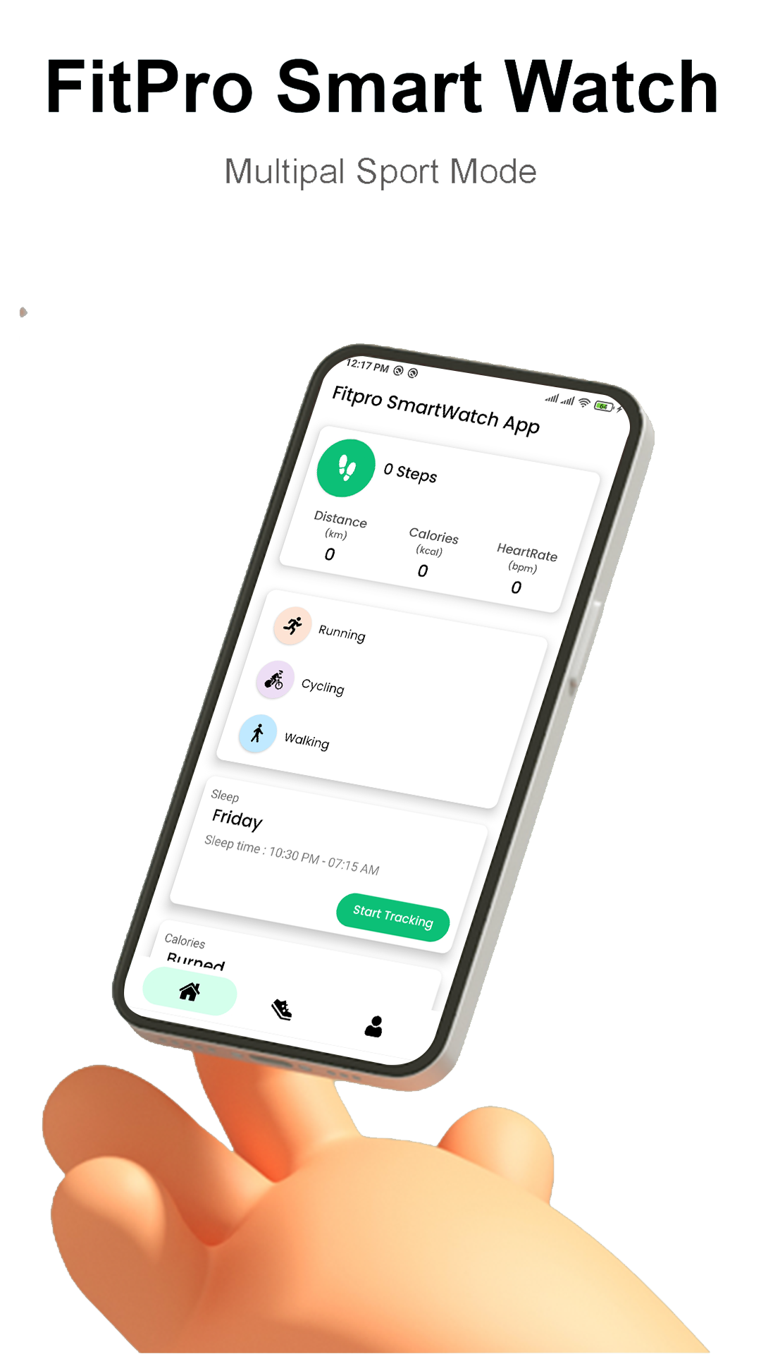 اسکرین شات 1 برنامه Fitpro Smart Watch App