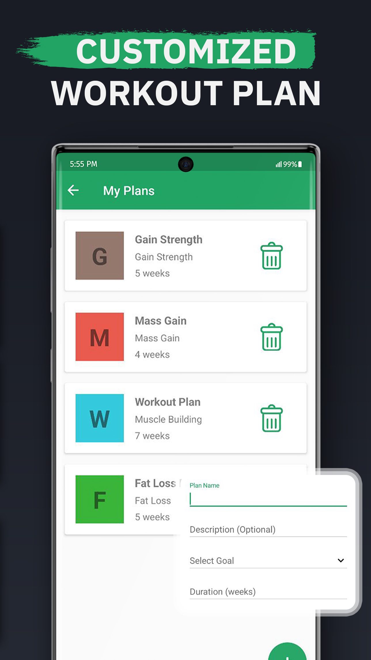 اسکرین شات 8 برنامه Fitvate - Gym & Home Workout