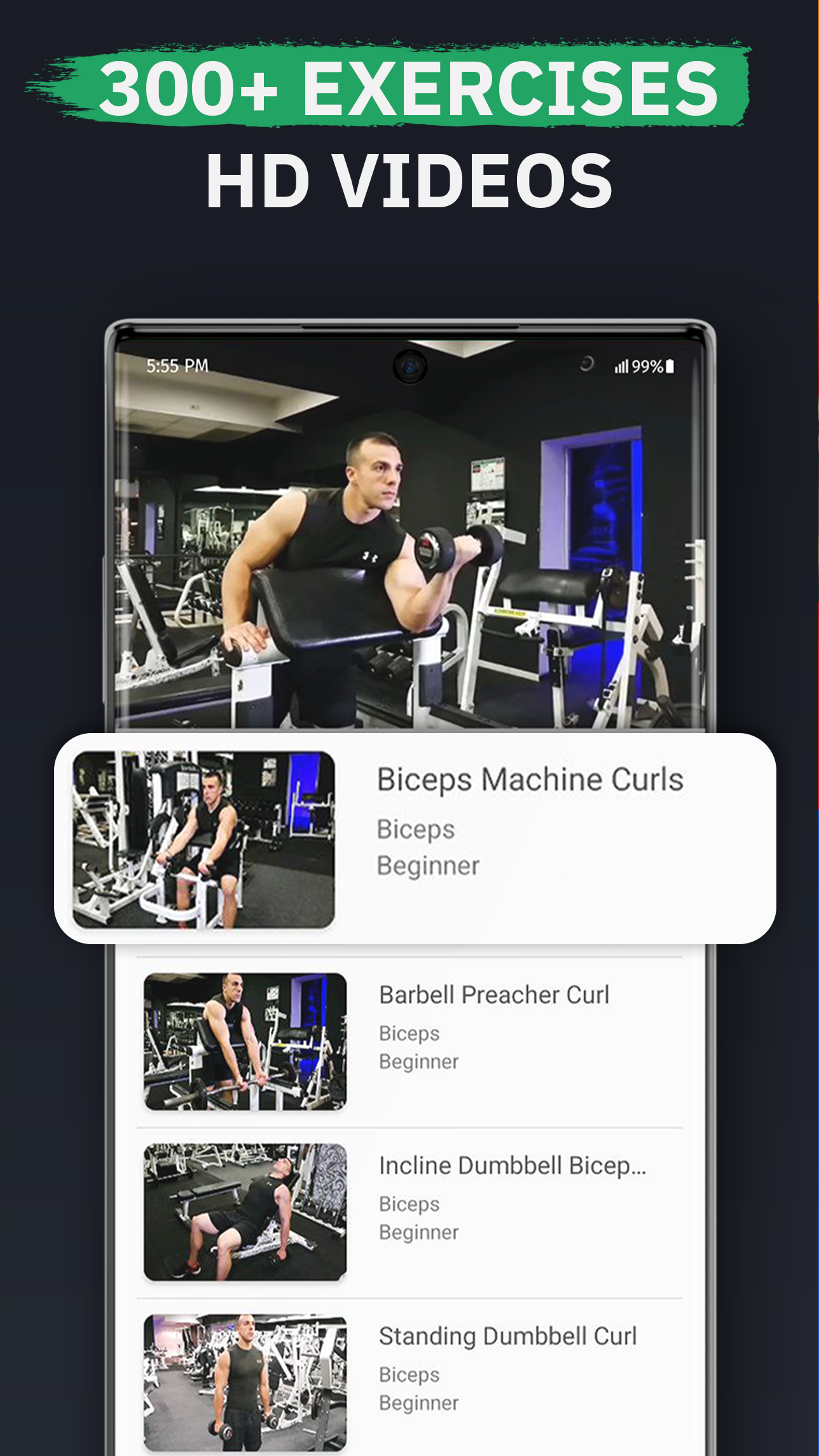 اسکرین شات 4 برنامه Fitvate - Gym & Home Workout