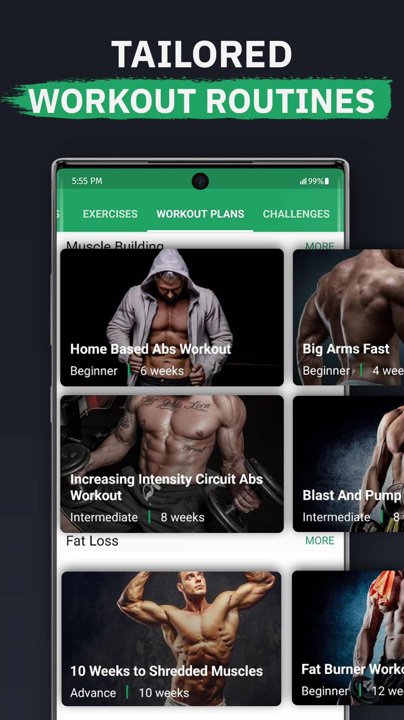 اسکرین شات 6 برنامه Fitvate - Gym & Home Workout