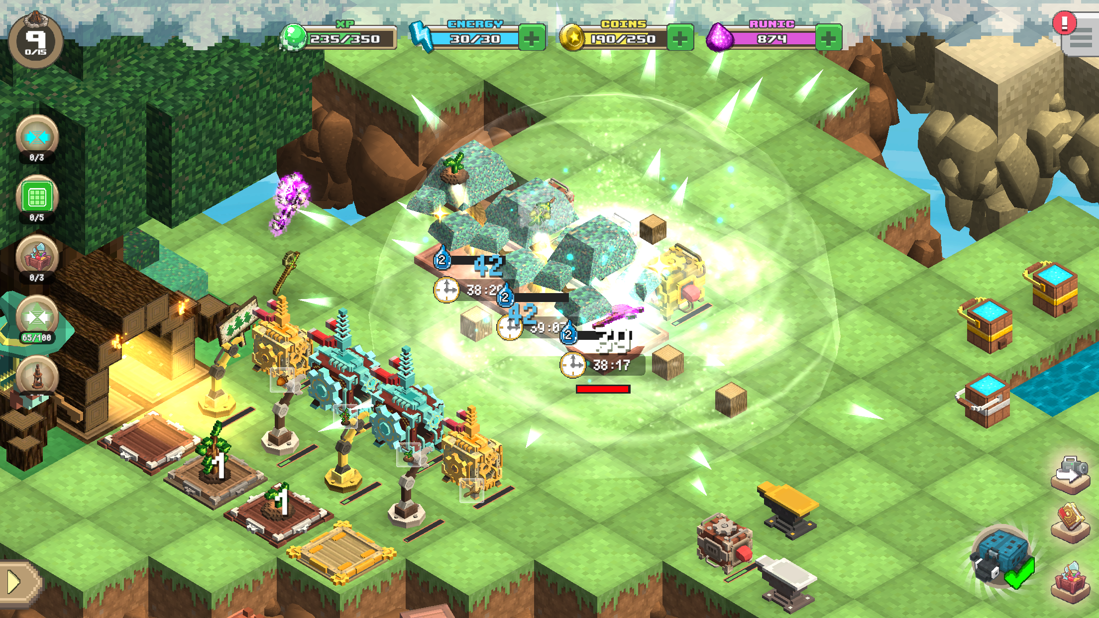 اسکرین شات 8 بازی MergeCrafter Magic Merge World