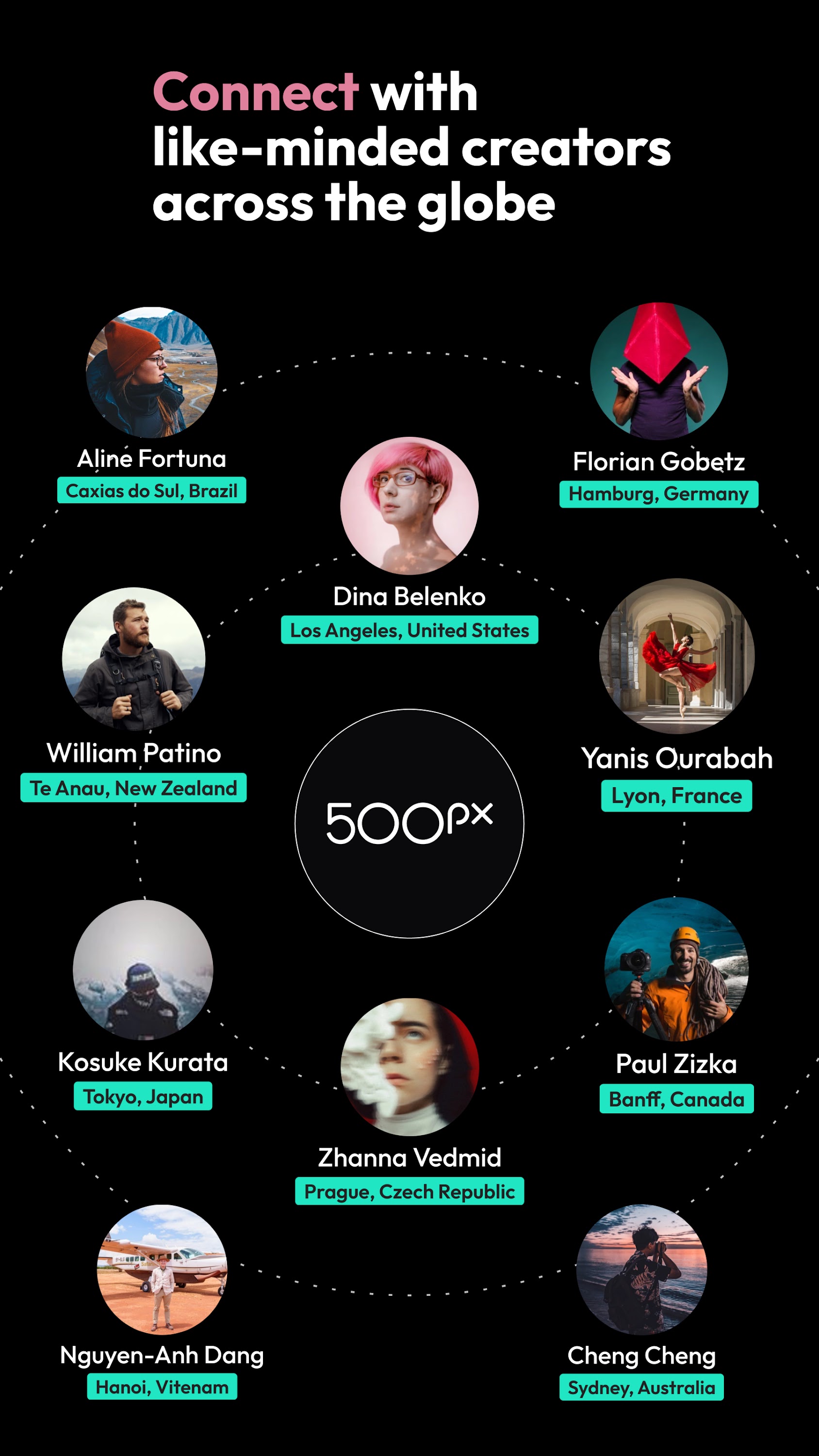 اسکرین شات 3 برنامه 500px-Photo Sharing Community