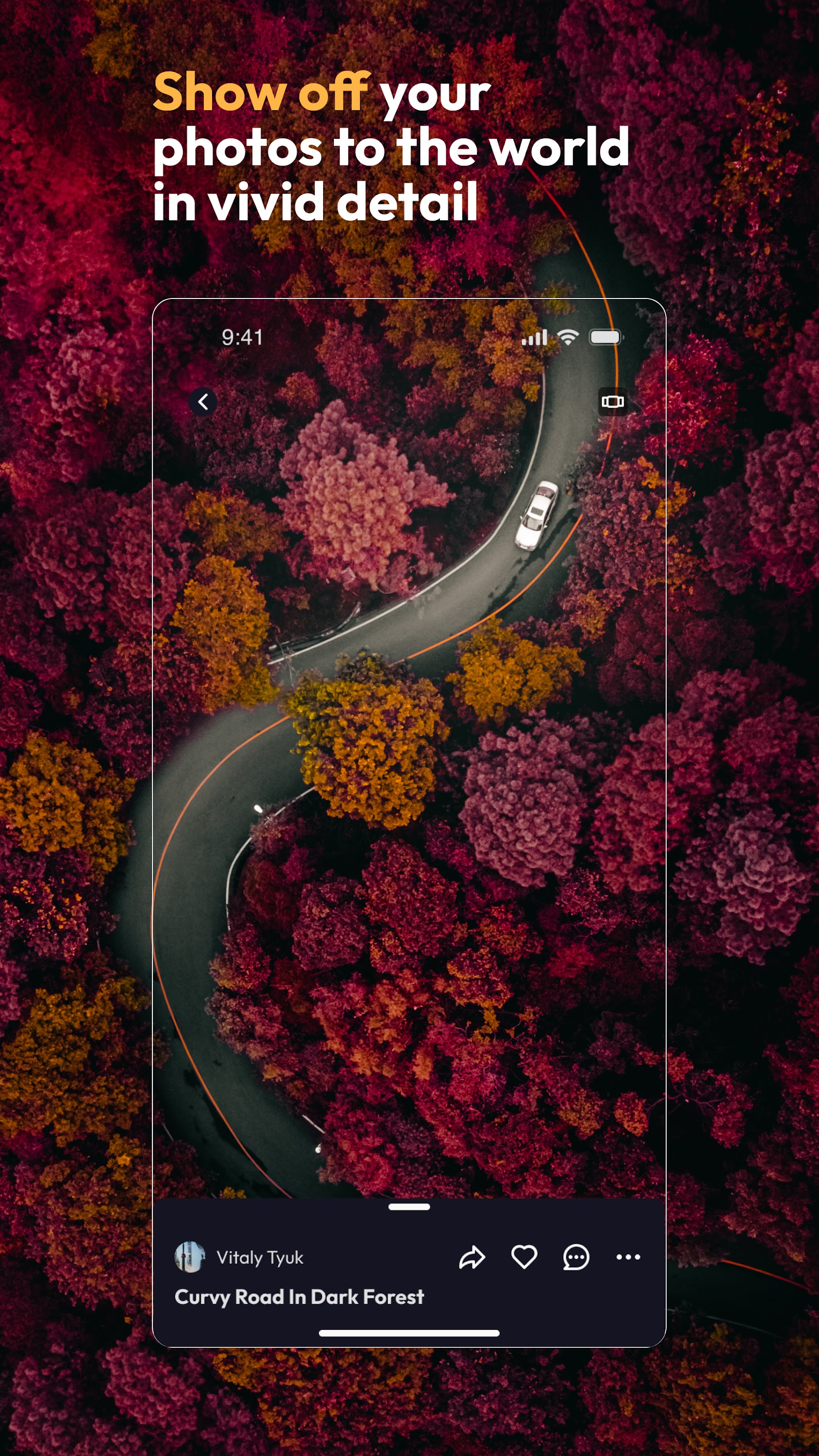 اسکرین شات 1 برنامه 500px-Photo Sharing Community