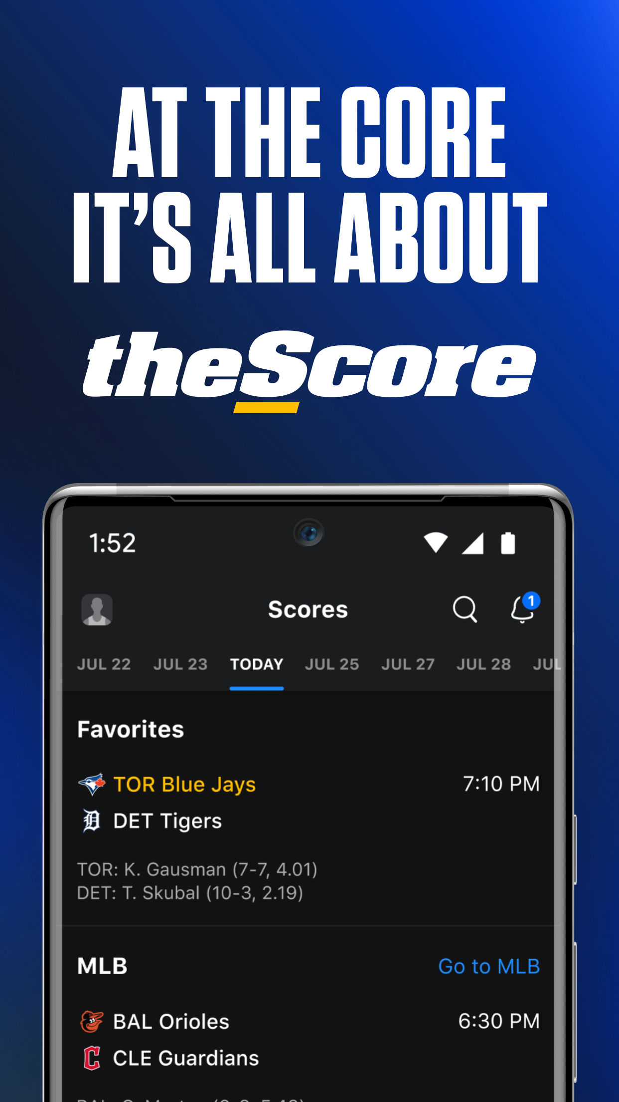اسکرین شات 7 برنامه theScore: Sports News & Scores